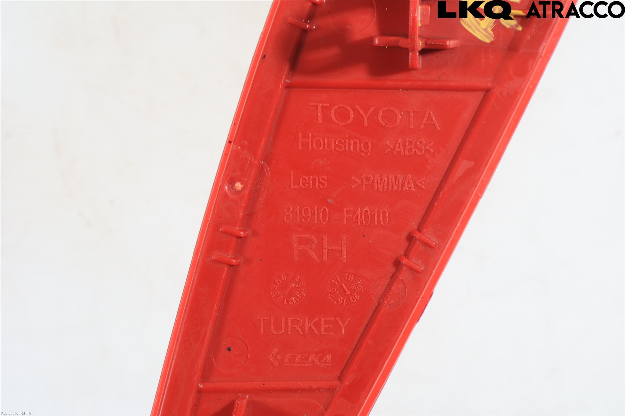 Toyota C-HR 16-23 Dimljus/Reflex Bak