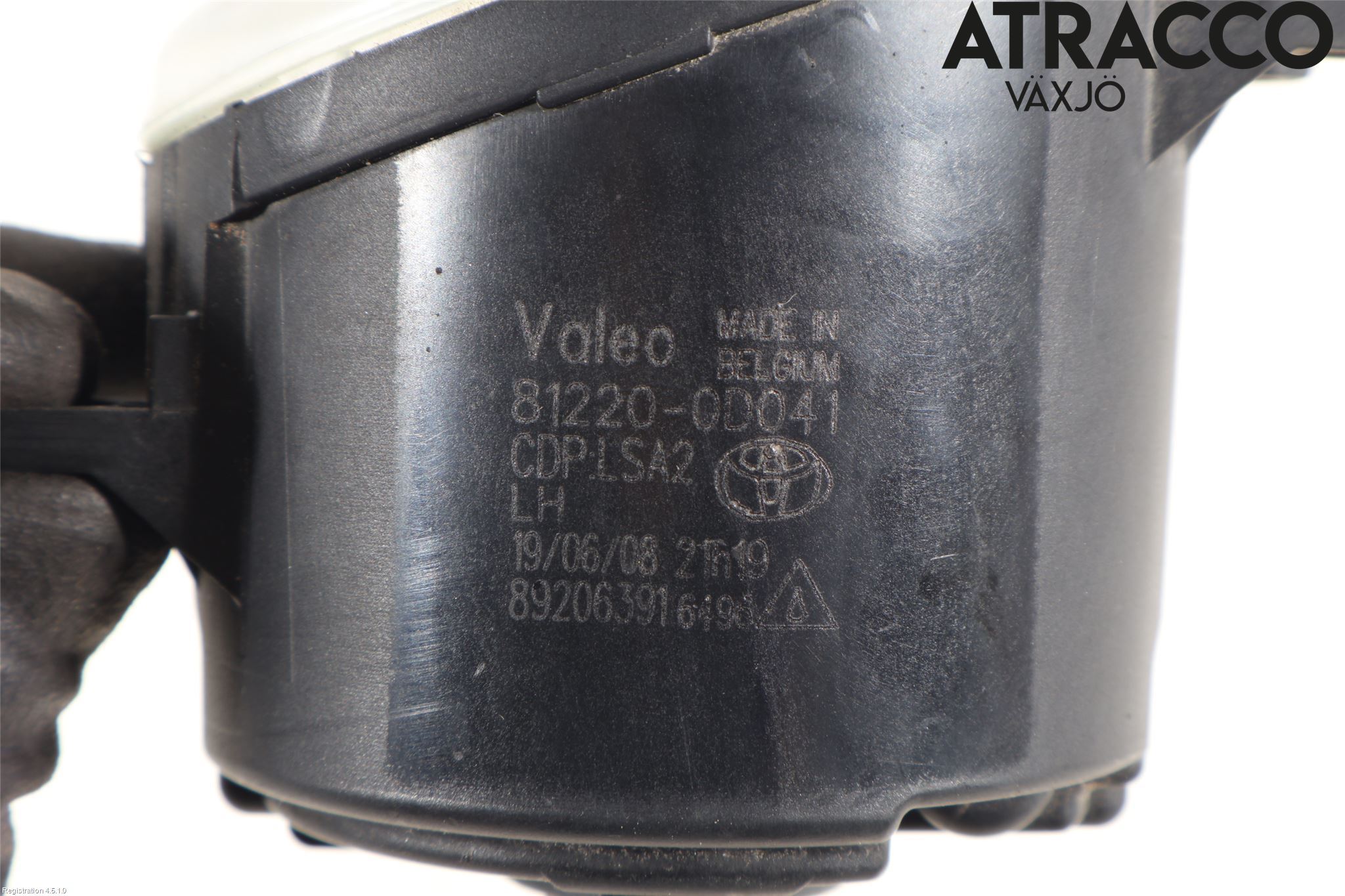 Toyota AURIS 07-09 Dimljus-Varselljus Fram
