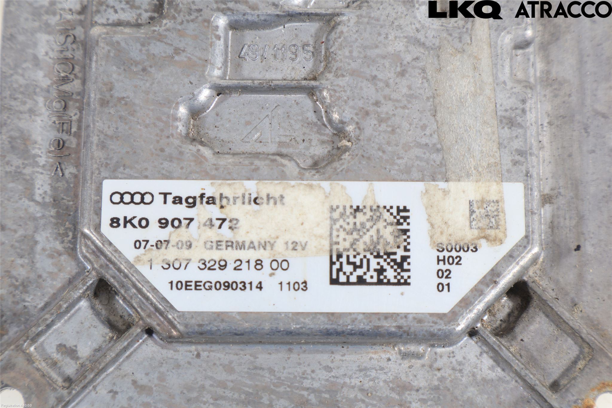 Audi A4/S4 08-11 Styrenhet Strålkastare