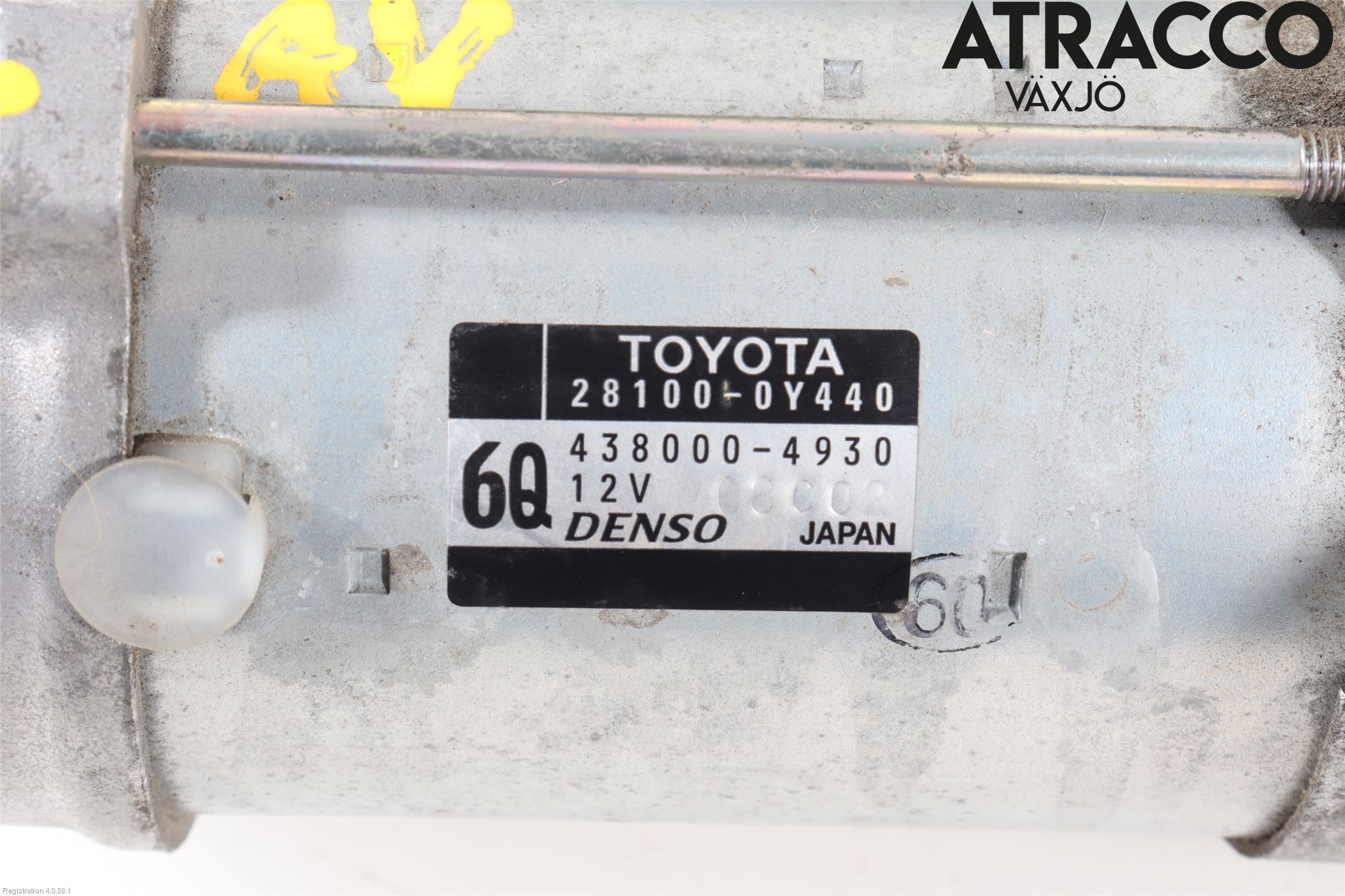 Toyota COROLLA 19- Startmotor