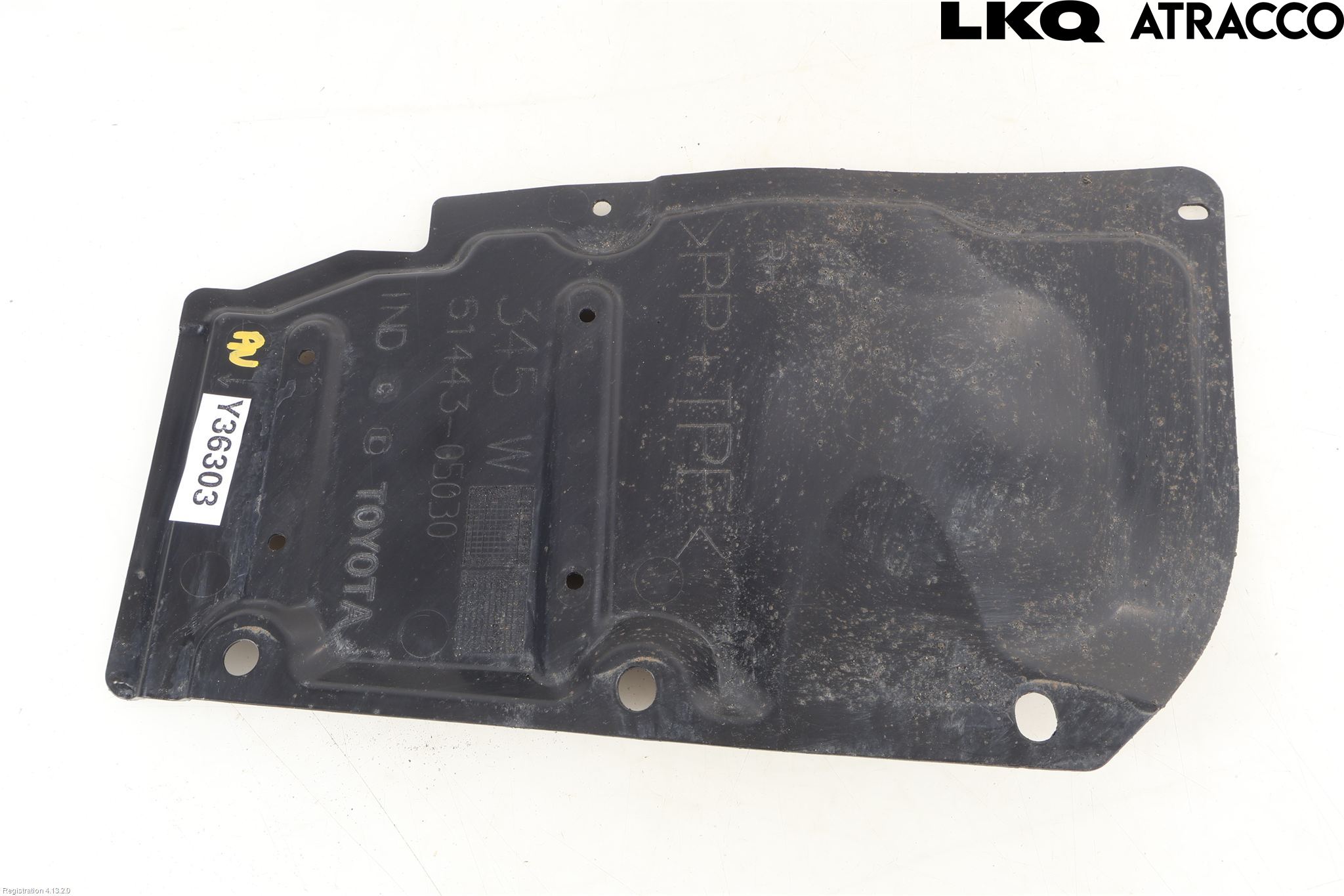 Toyota AURIS 13-19 Hasplåt Plåt-Plast