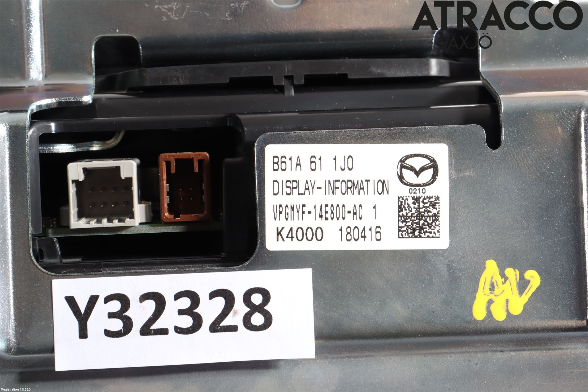 Mazda 3 III 14-19 Multifunktionsdisplay