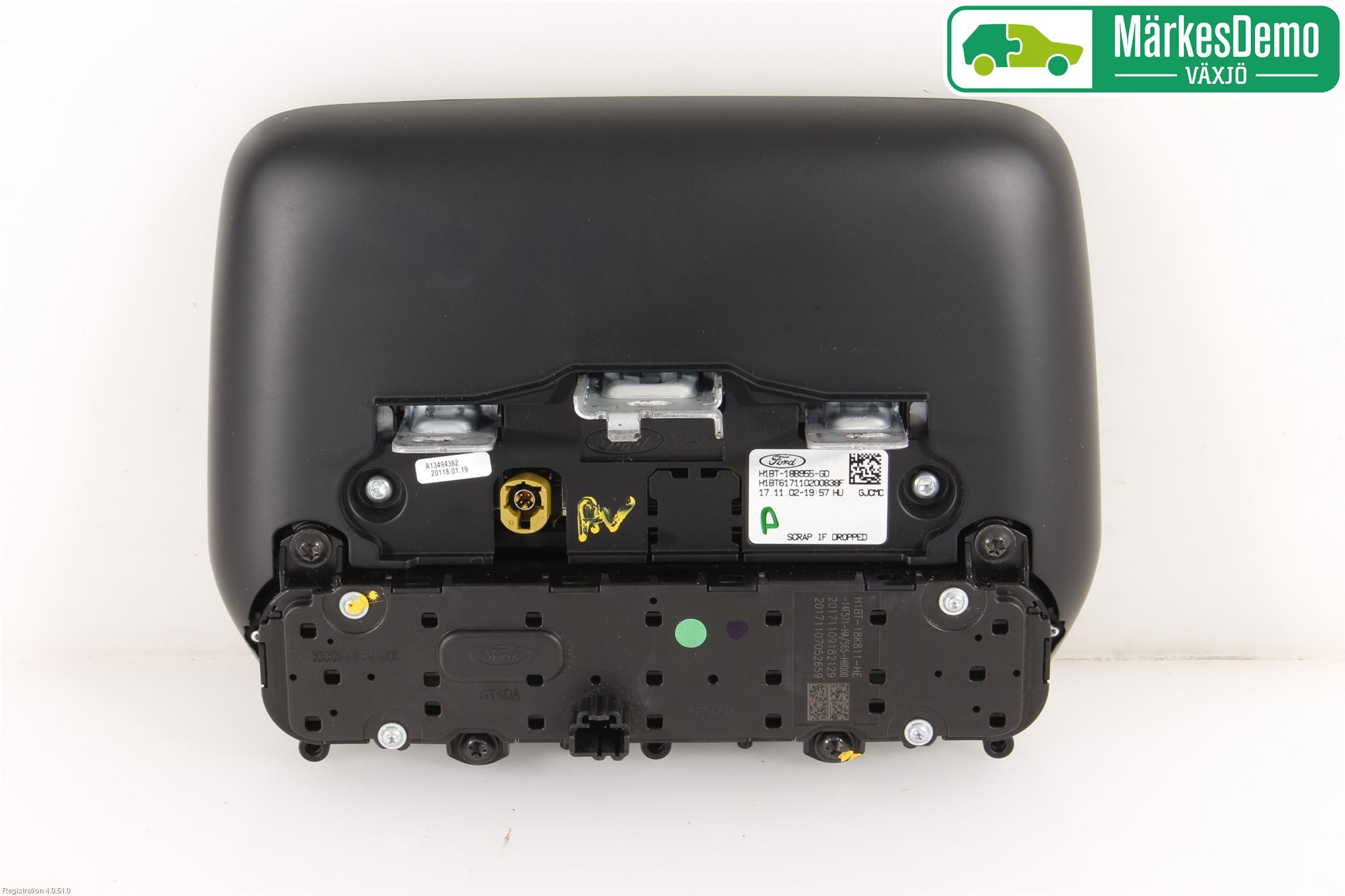 Ford FIESTA (VII) 18-23 Cd Radio - Multimediapanel