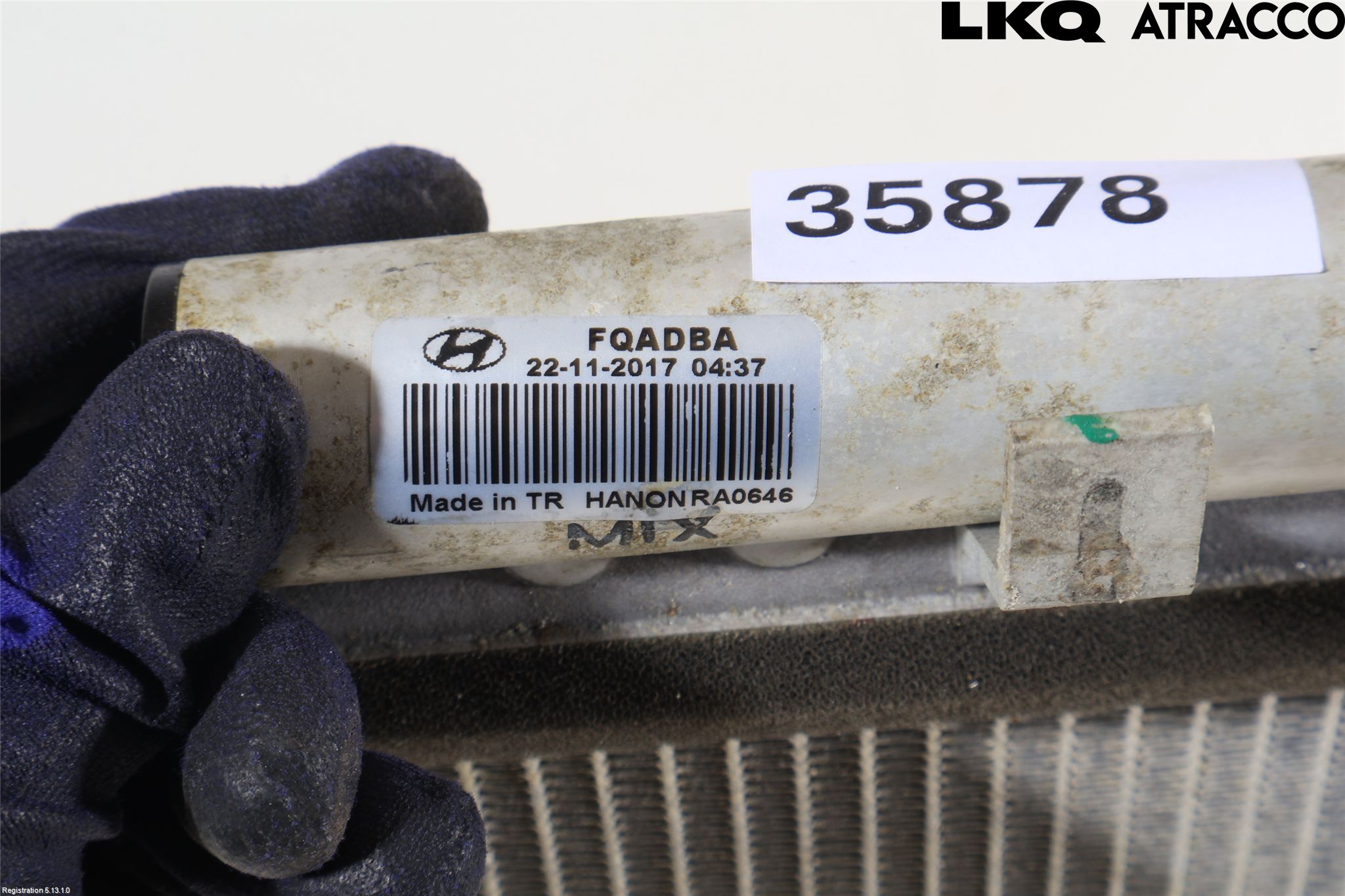 Hyundai i10 BA 17-20 Ac Kondensor-Kylare
