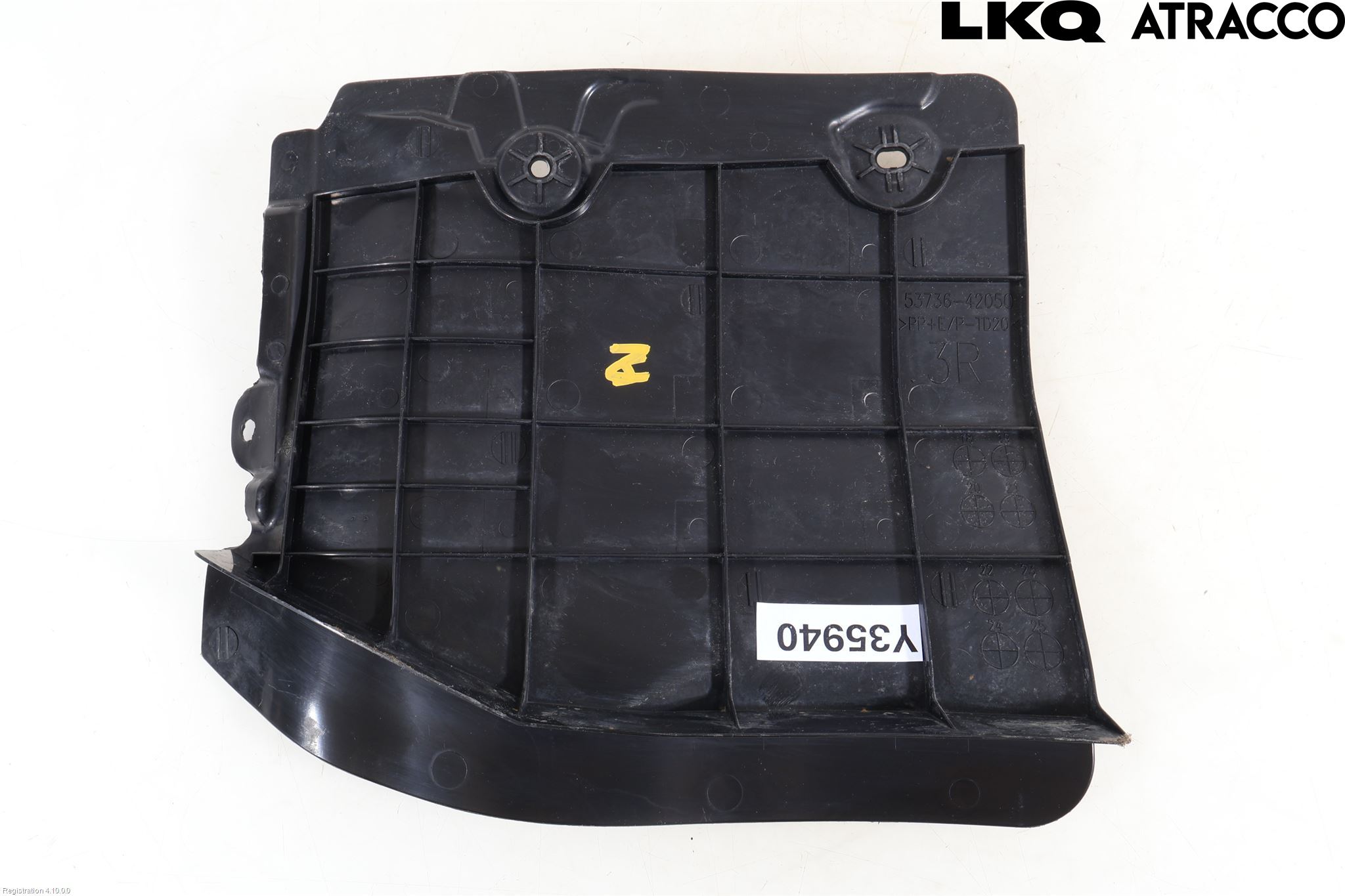 Toyota RAV4 19- Hasplåt Plåt-Plast