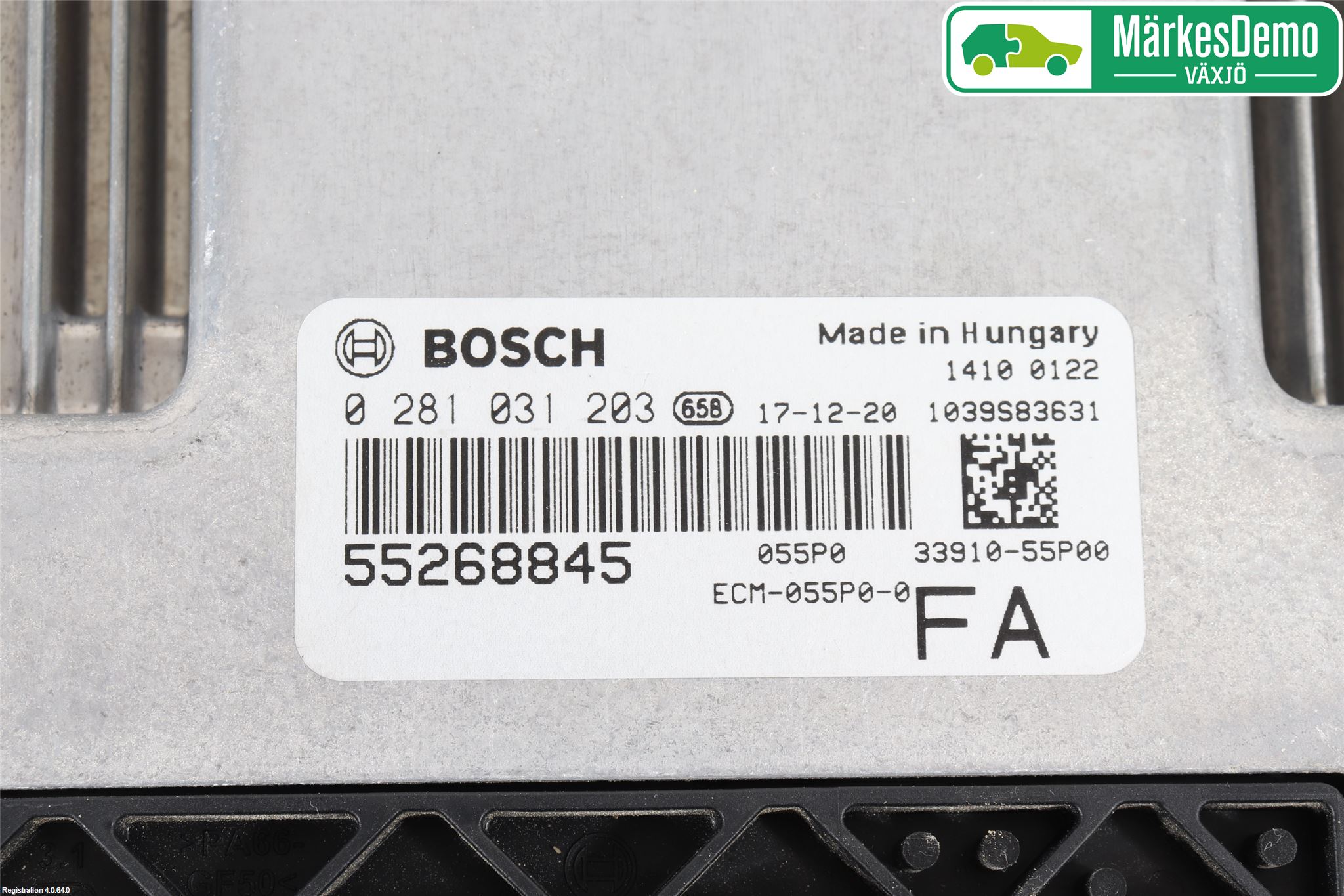 Suzuki VITARA 15- Styrenhet Insprut Bensin