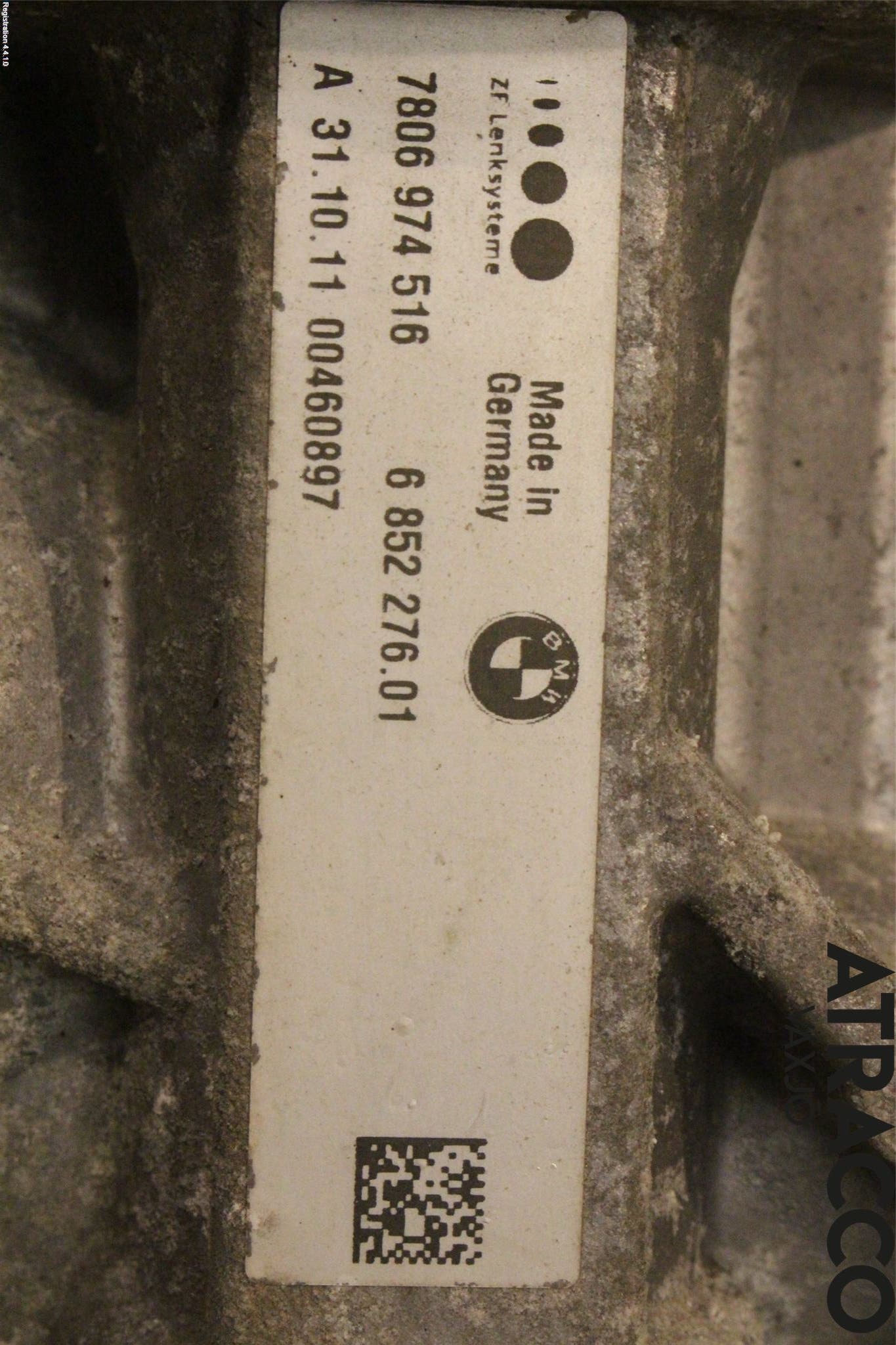 BMW 5 F10/F11/F18 09-17 Styrväxel-Snäcka Elektrisk