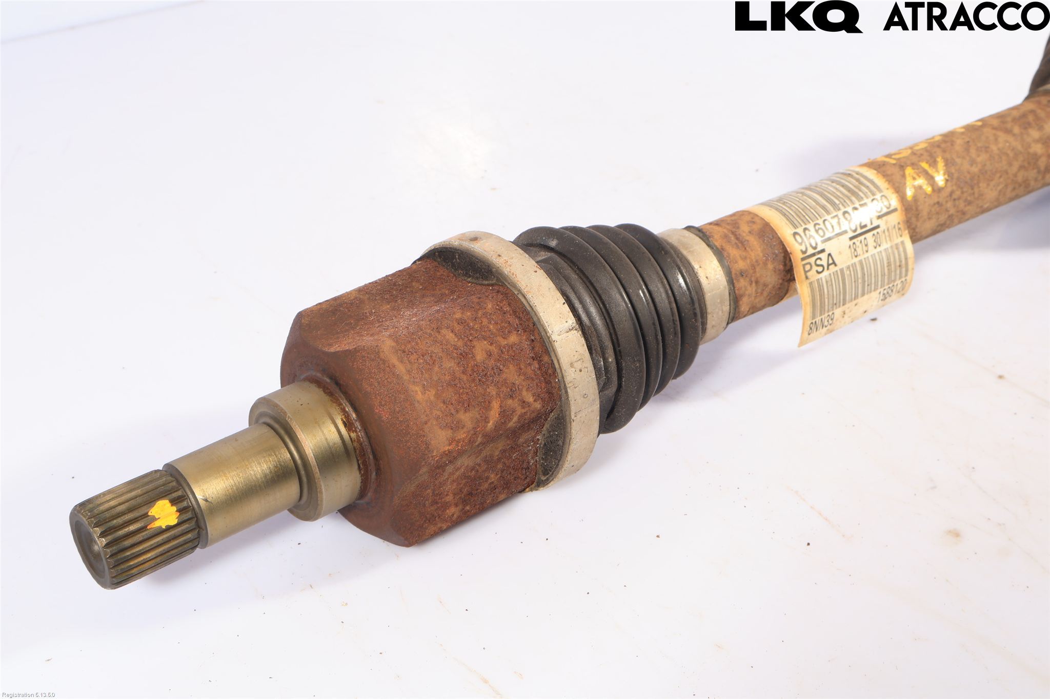 Citroen BERLINGO 08-18 Drivaxel Fram Vänster