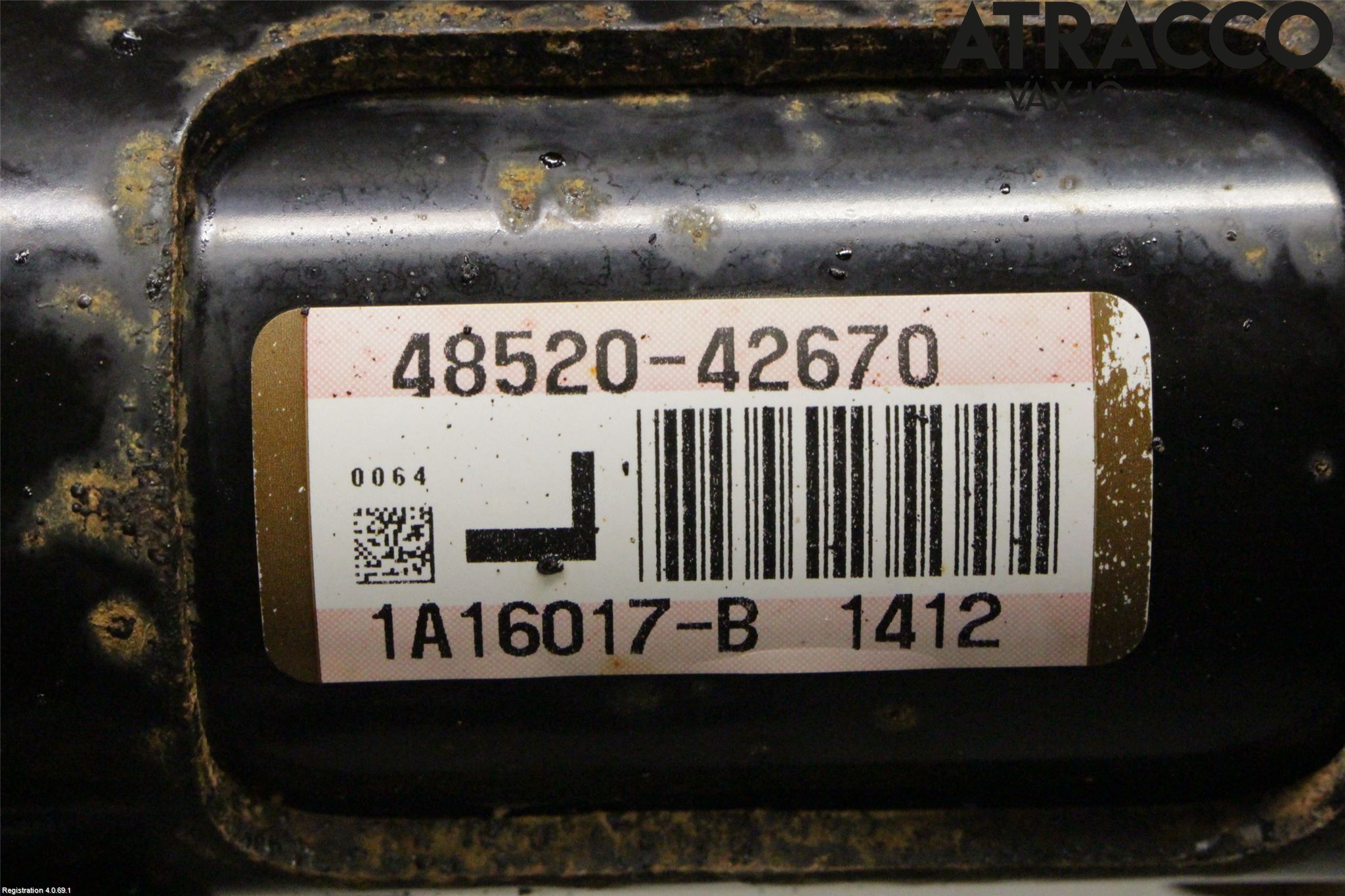 Toyota RAV4 13-18 Fjäderben Fram Vänster