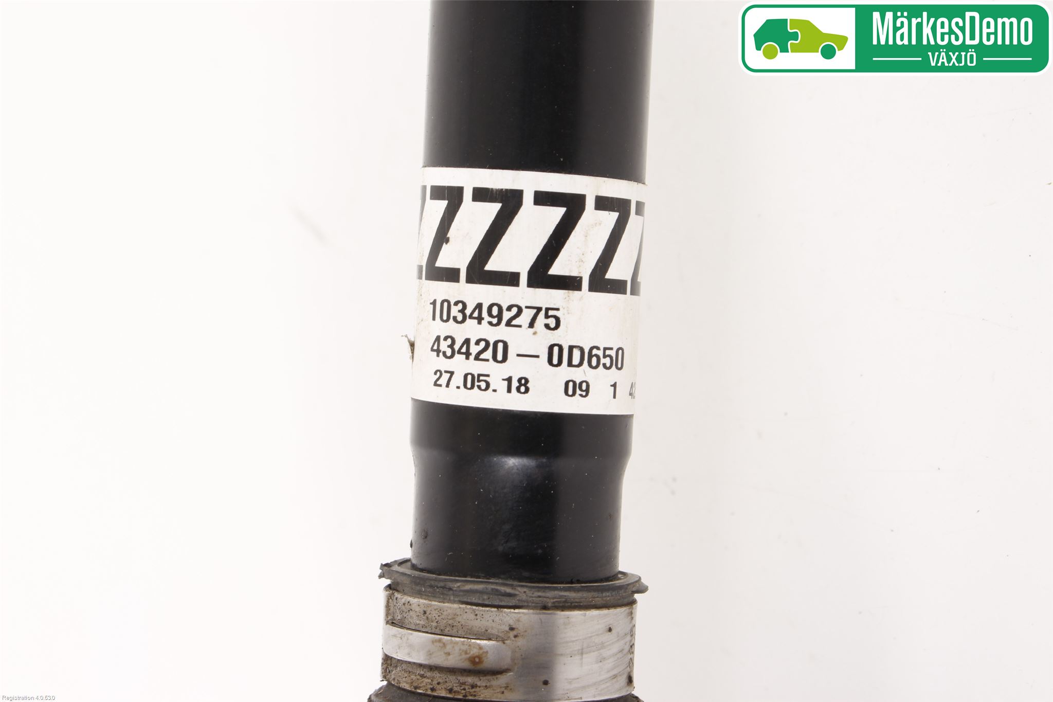 Toyota YARIS XP130 15-20 Drivaxel Fram Vänster