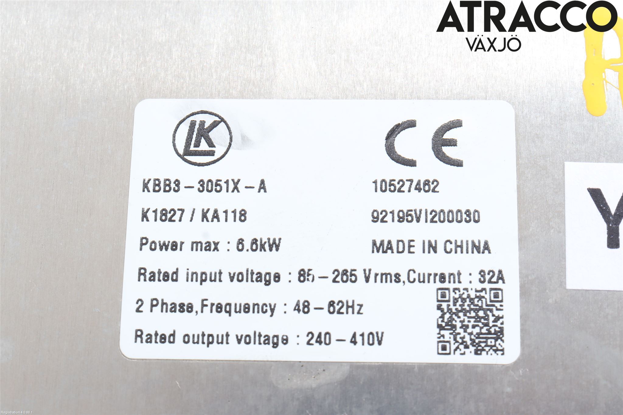 Mazda CX-60 22- Batteriladdare Högspänning