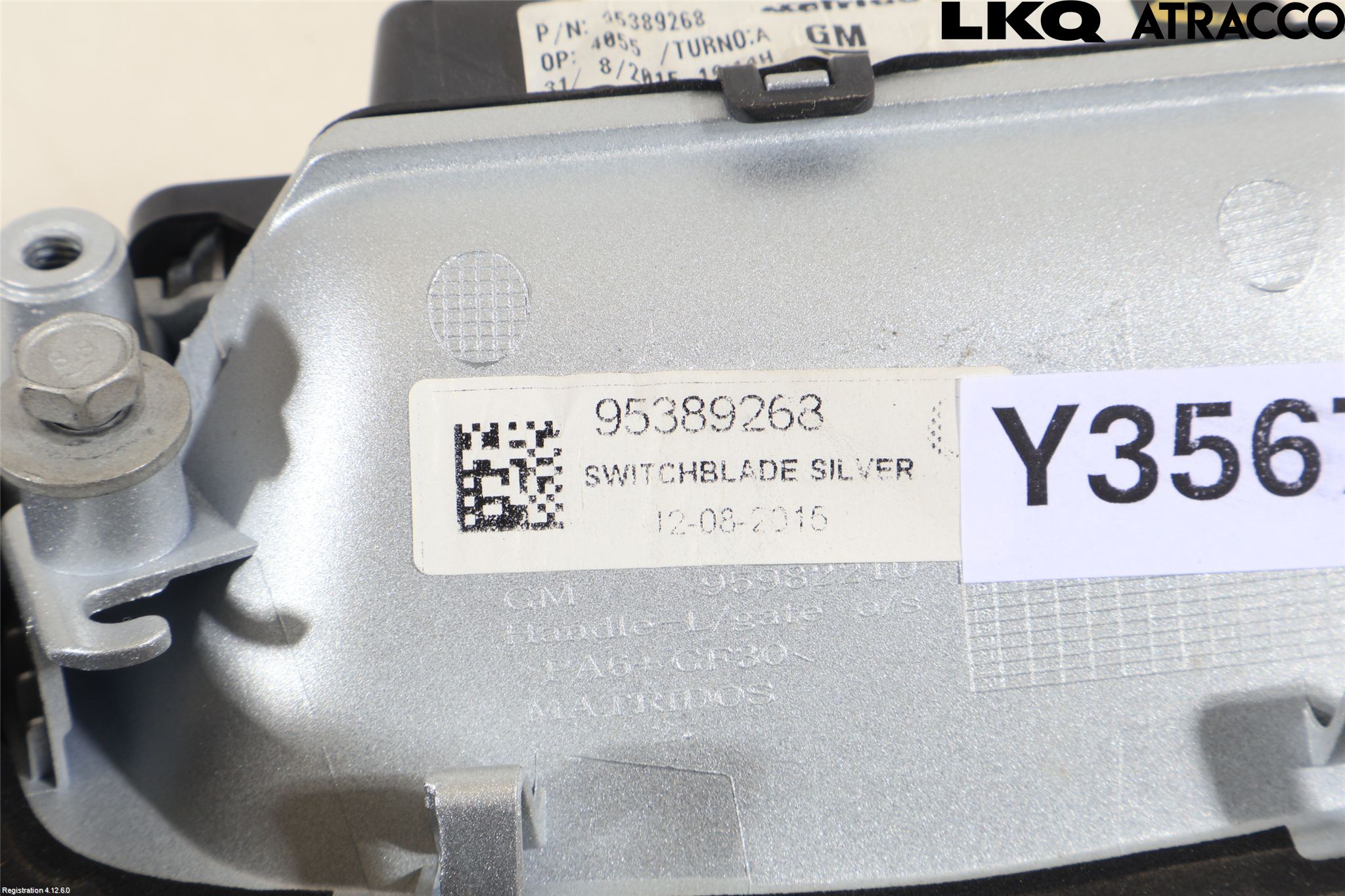 Opel MOKKA 13-20 Bakluckehandtag