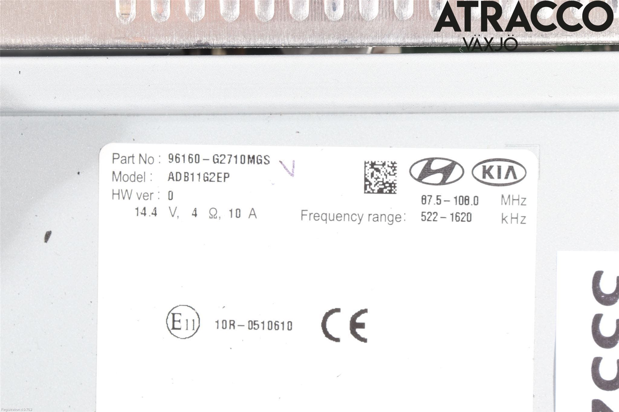 Hyundai IONIQ AE 17-22 Cd Radio - Multimediapanel