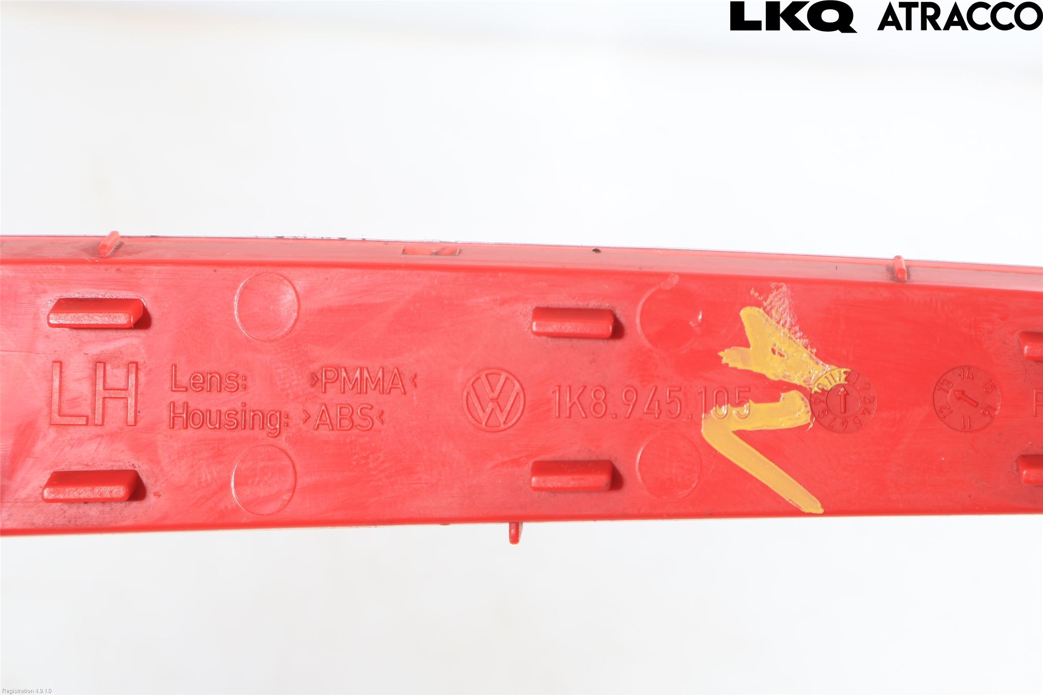 Volkswagen VW SCIROCCO 09-17 Dimljus/Reflex Bak