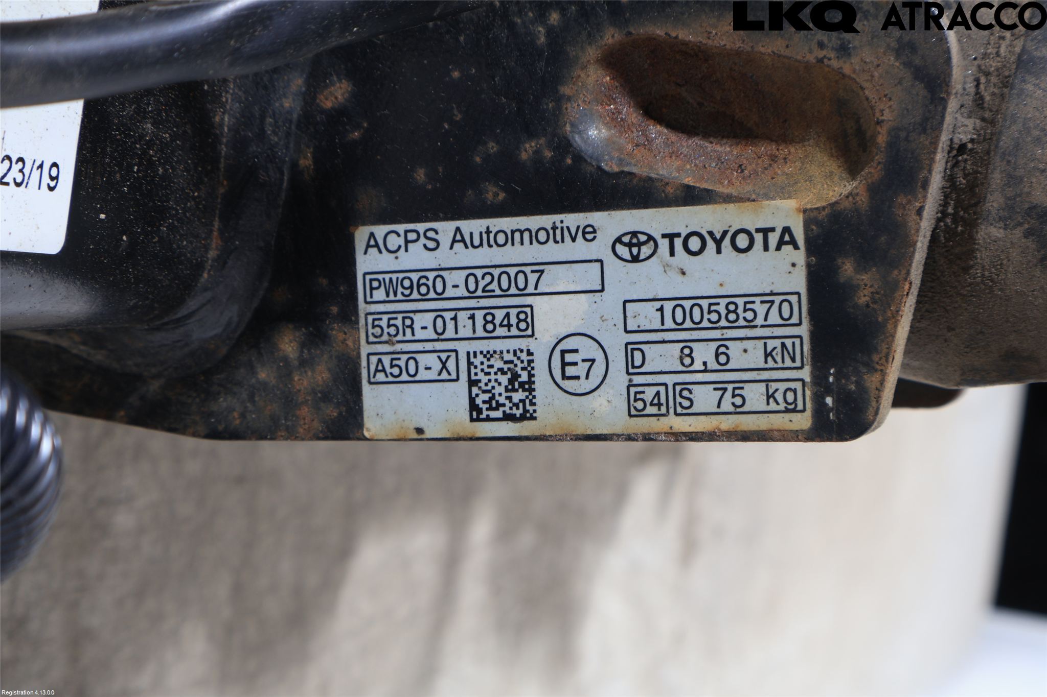 Toyota COROLLA 19- Dragkrok
