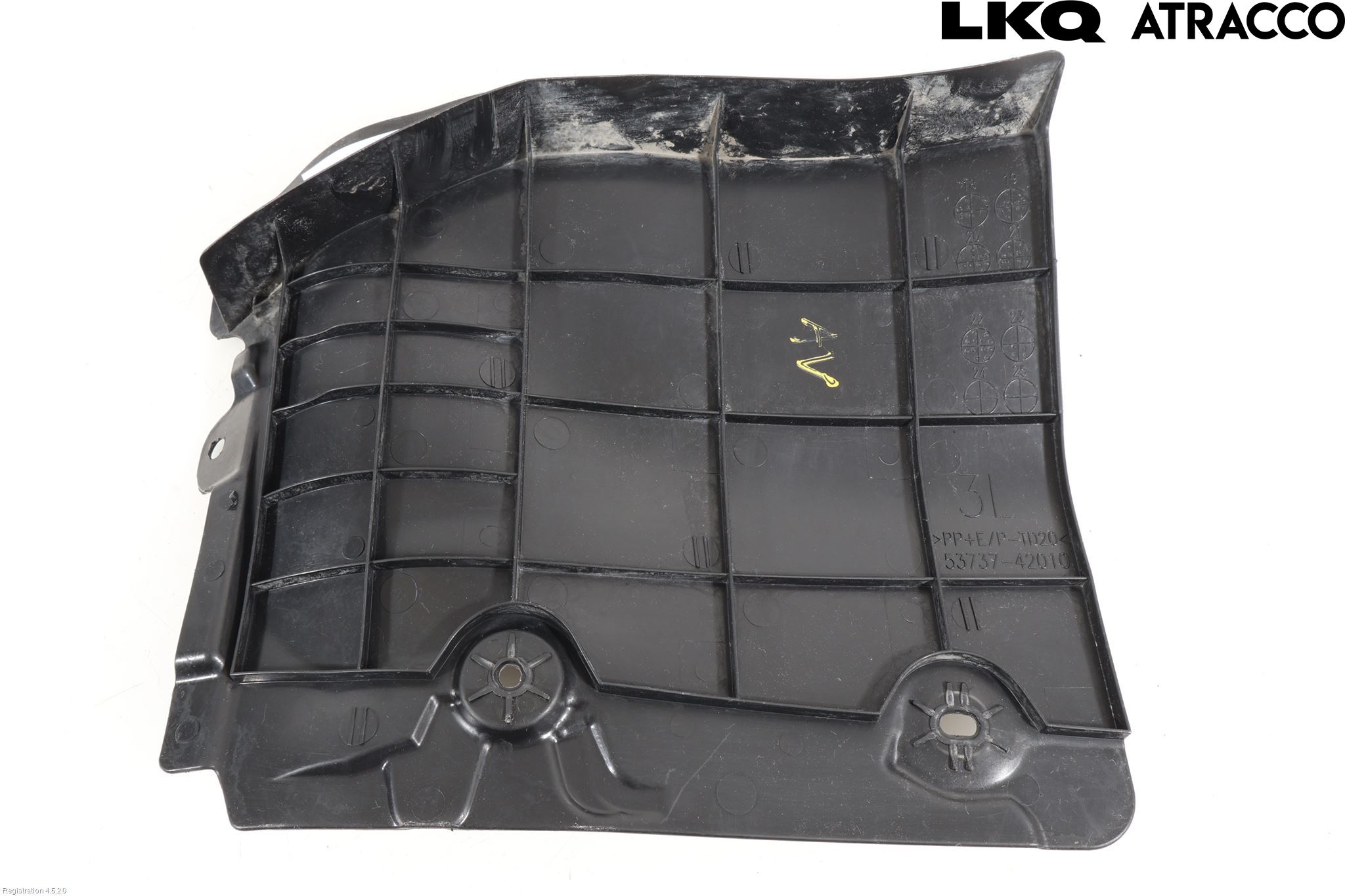 Toyota RAV4 19- Hasplåt Plåt-Plast