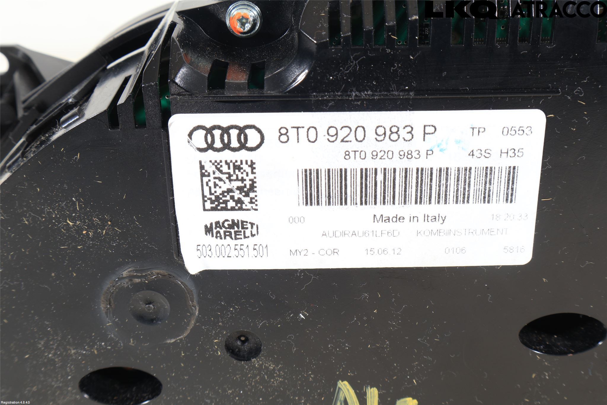 Audi A5 07-16 Instrument Hast