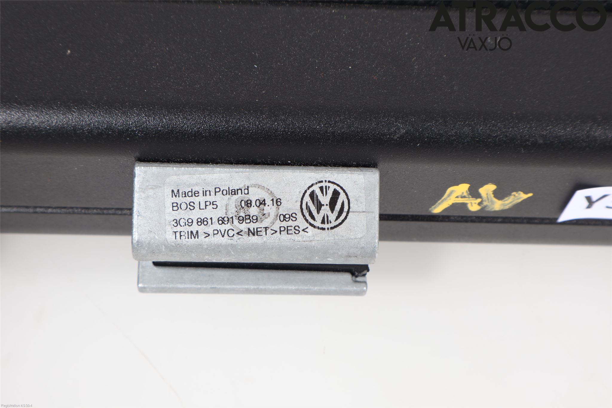 Volkswagen VW PASSAT 15-19 Lastnät