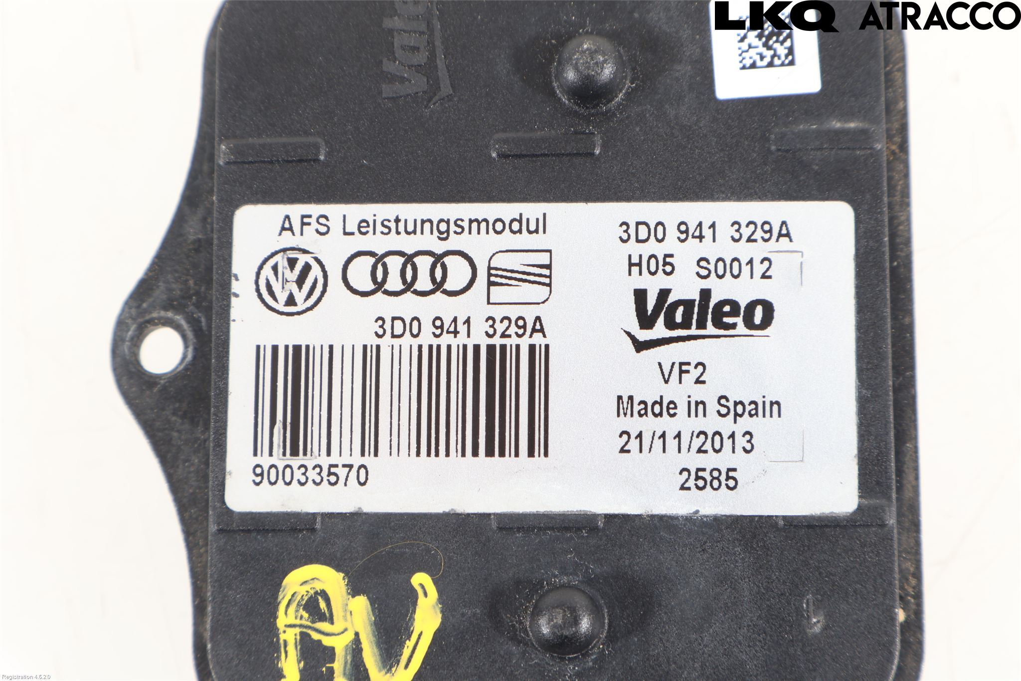 Volkswagen VW PASSAT 11-14 Styrenhet Strålkastare