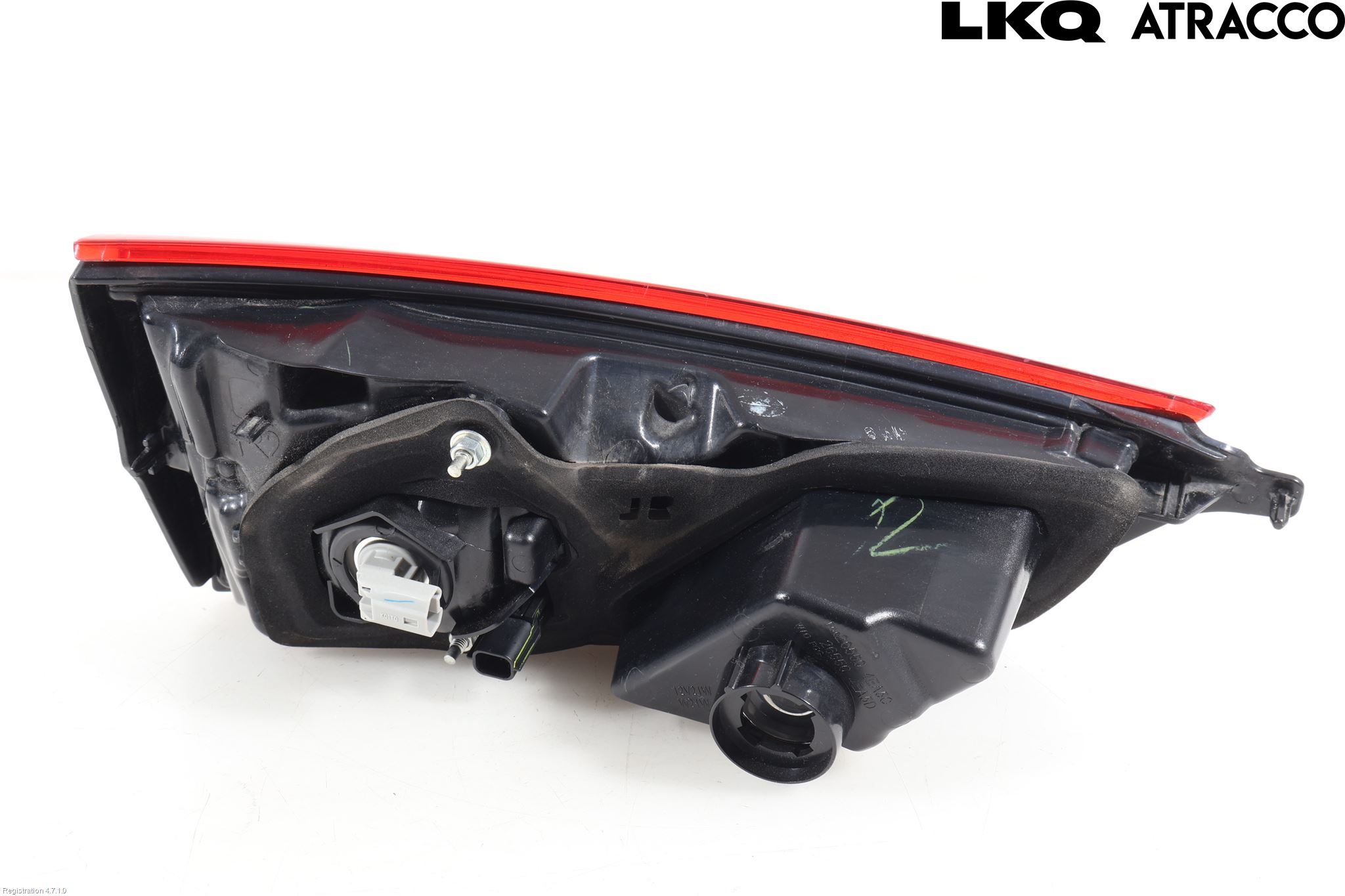 Nissan QASHQAI 14-17 Bakljus Lucka Hö