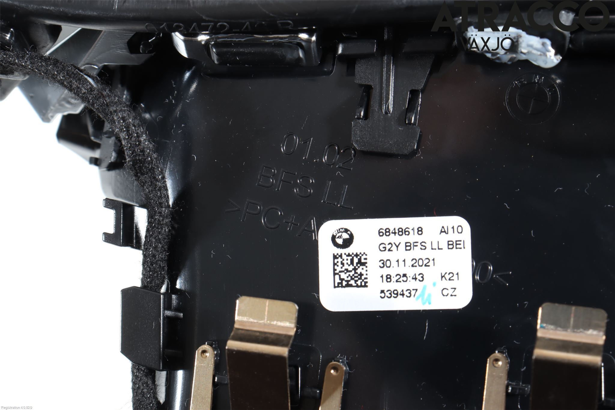 BMW 3 G20/G21/G80/G81 19- Instrumentbräda Inlägg-Dekorlist