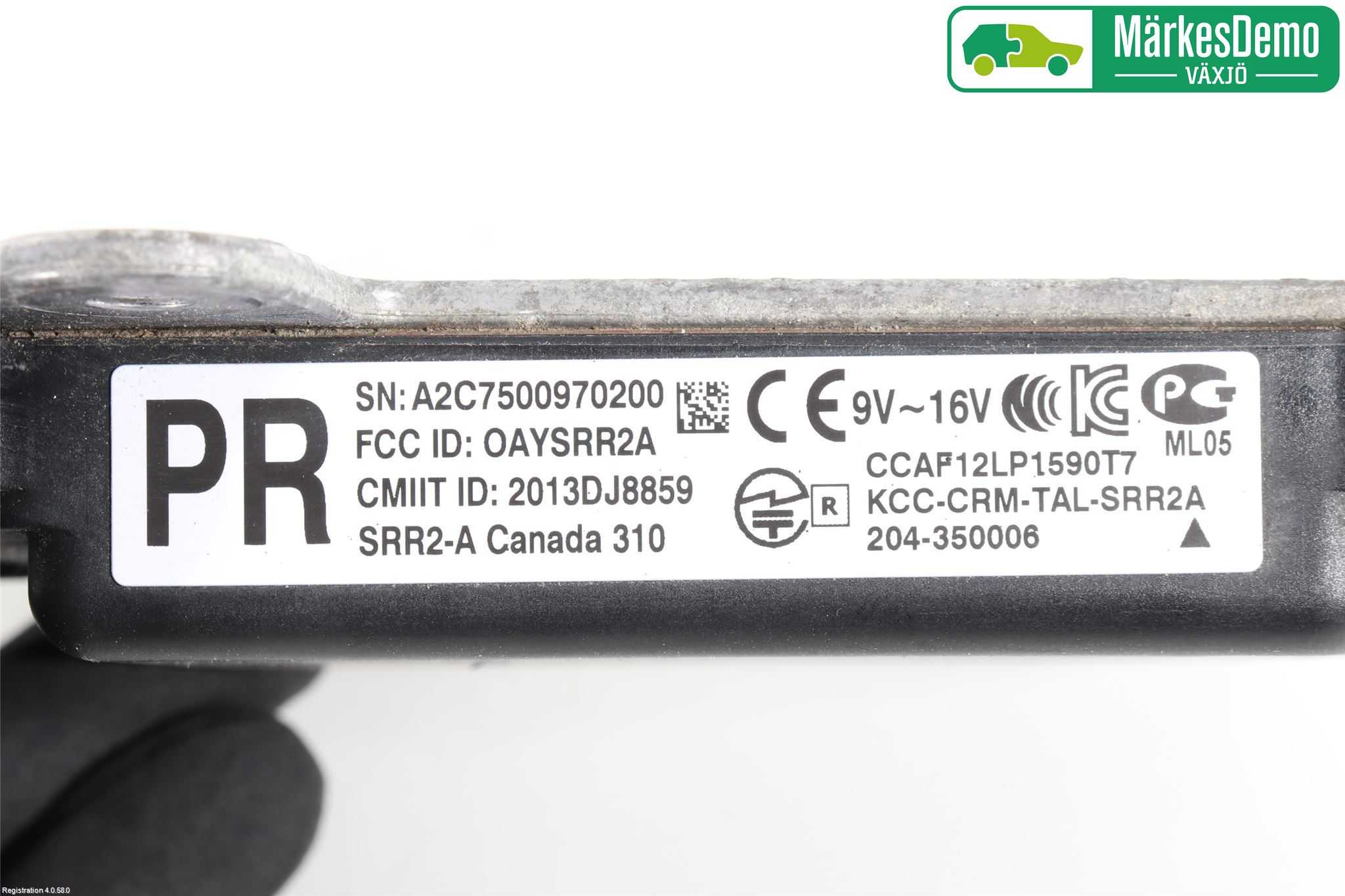 Toyota PRIUS (ZVW50) 16-21 Sensor Aktivt Kollisionsskydd