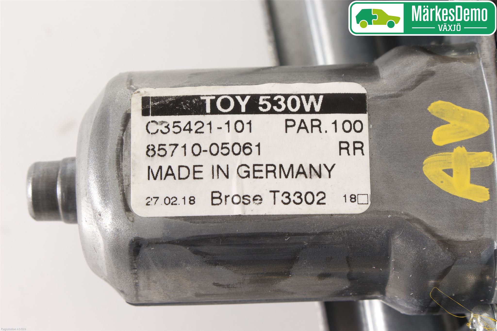 Toyota AVENSIS 16-18 Fönsterhiss El Kompl