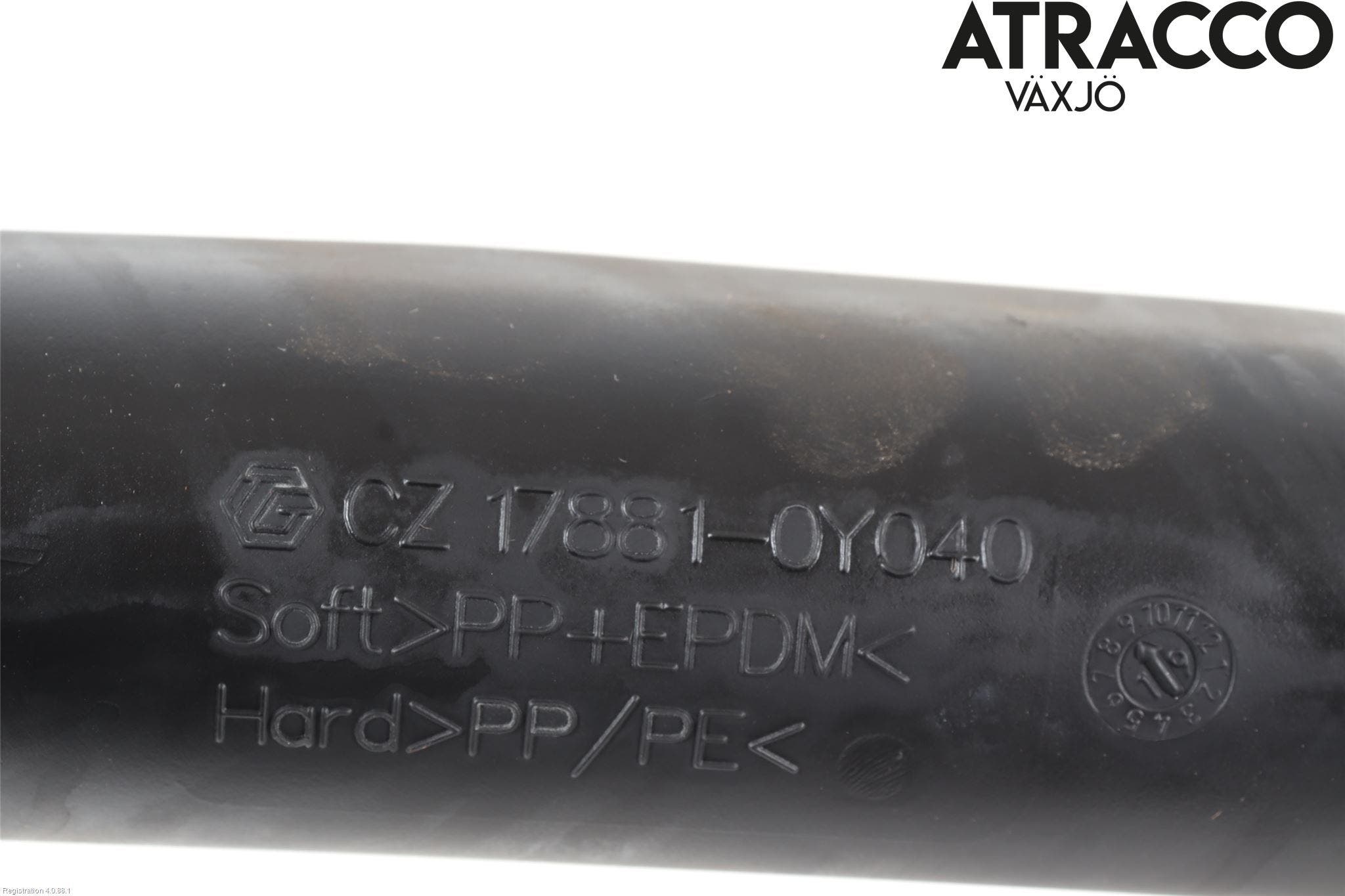 Toyota COROLLA 19- Förg-Bälg-Rör Mot Luftr