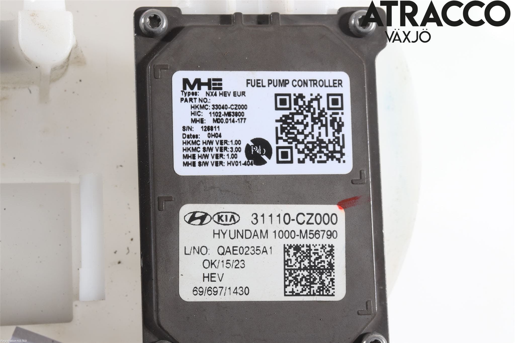 Hyundai TUCSON 05- Bränslepump El