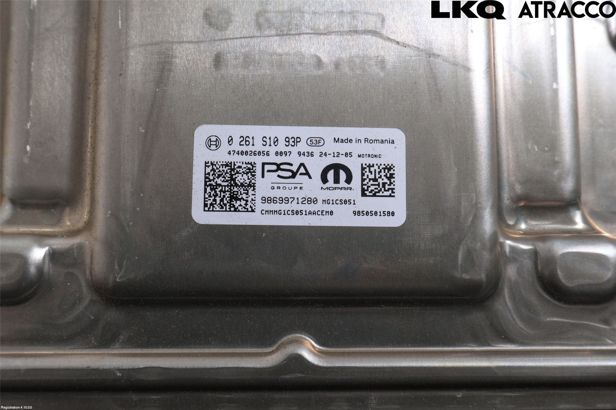 Alfa PEUGEOT 5008/E-5008 24- Styrenhet Insprut Bensin