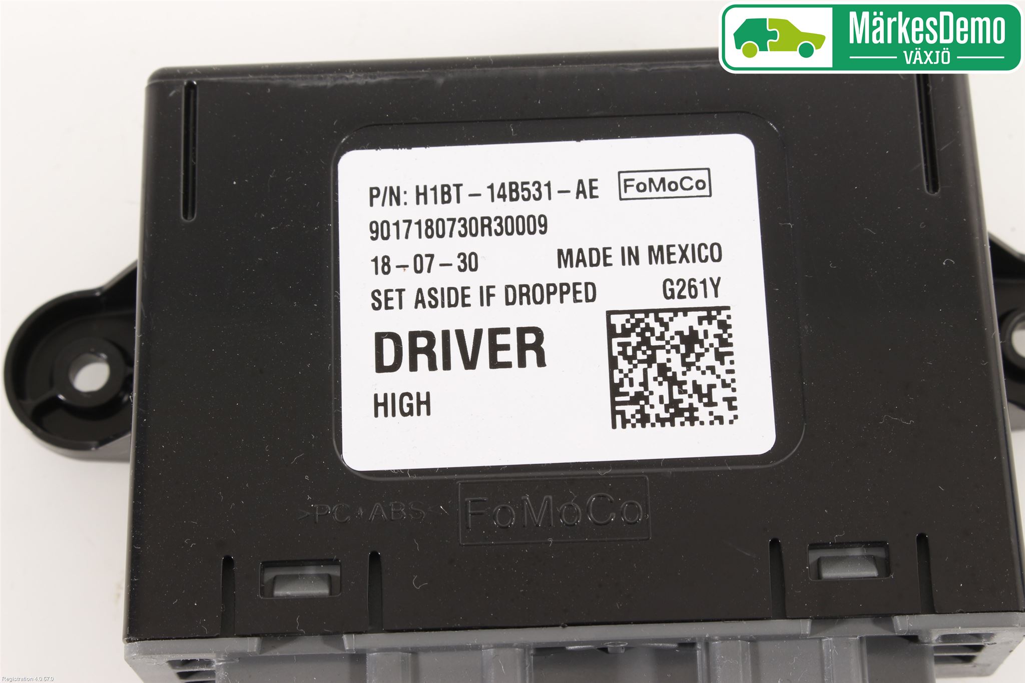 Ford FIESTA (VII) 18-23 Styrenhet Dörr