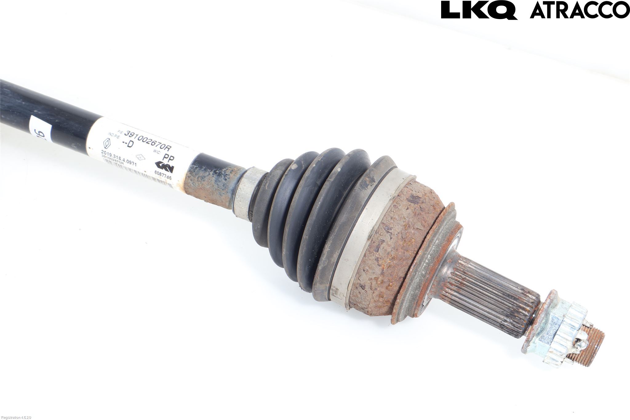 Nissan QASHQAI 17-21 Drivaxel Fram Höger