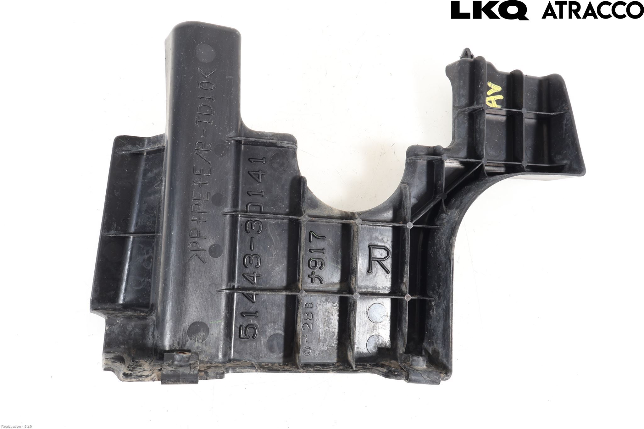 Lexus IS 250/350 14-20 Hasplåt Plåt-Plast