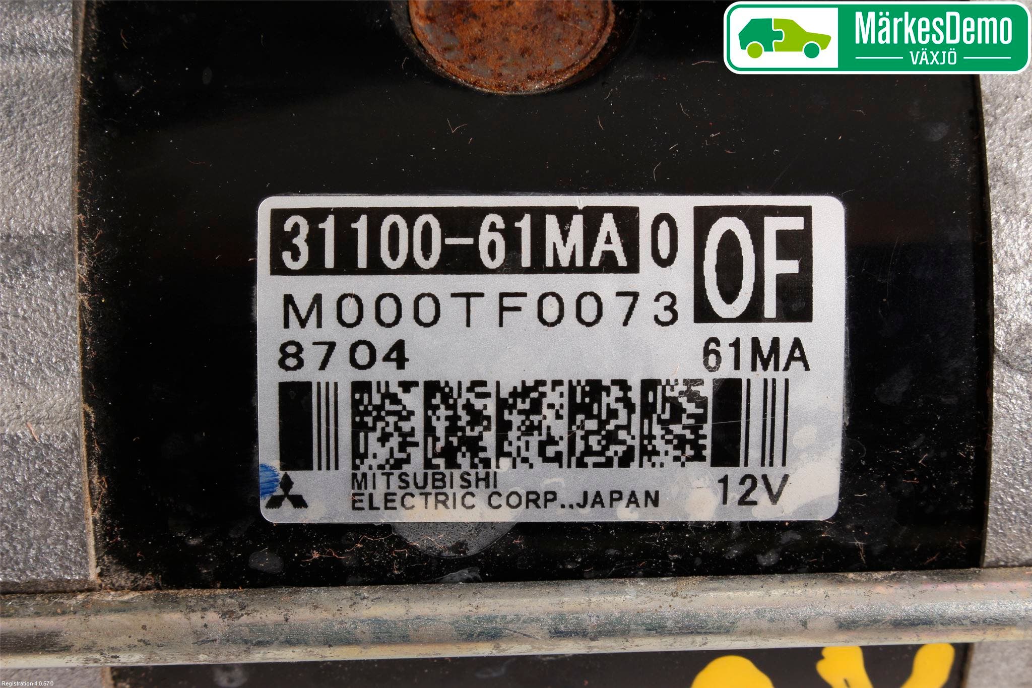 Suzuki SX4 S-CROSS 14-21 Startmotor