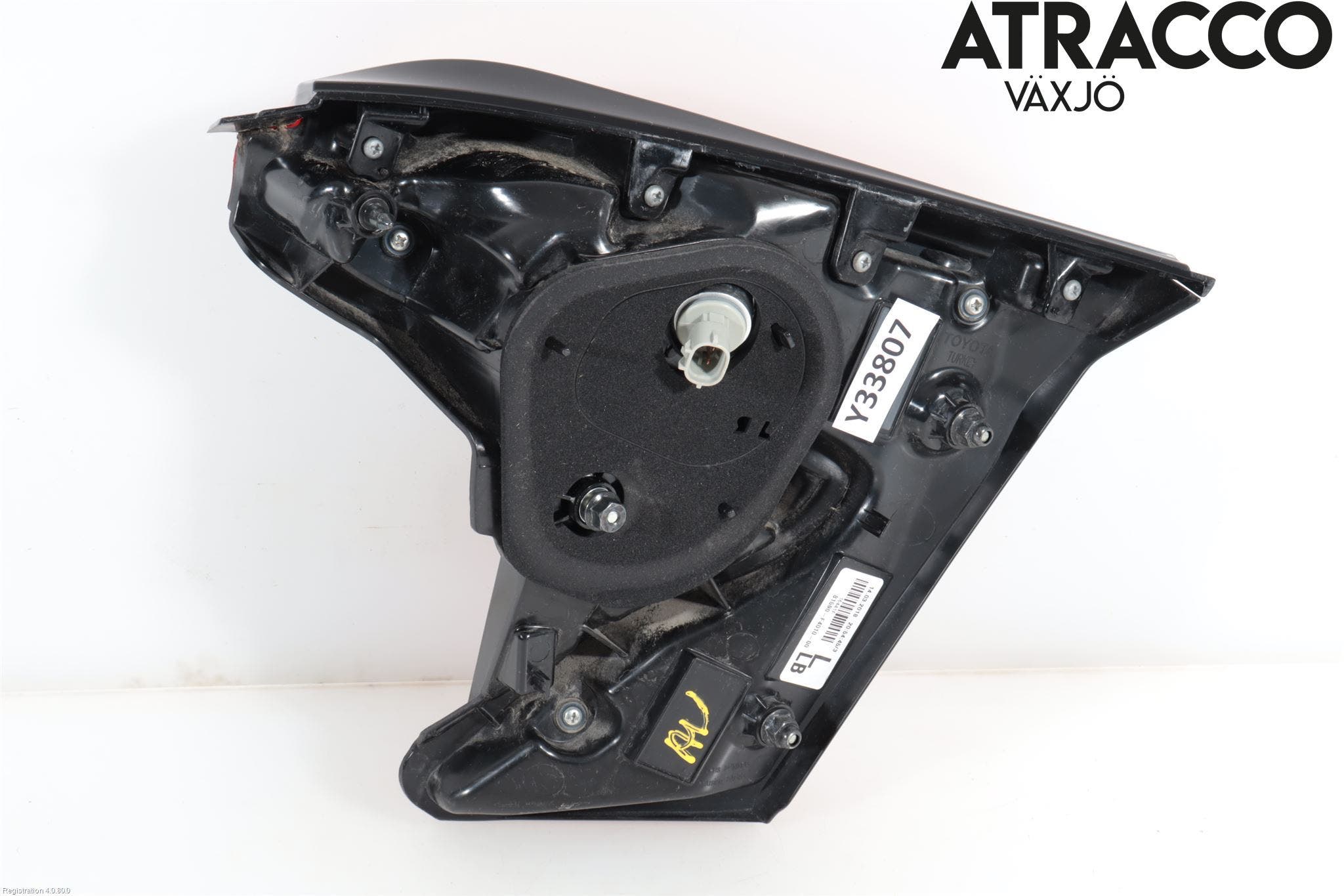 Toyota C-HR 16-23 Bakljus Lucka Vä