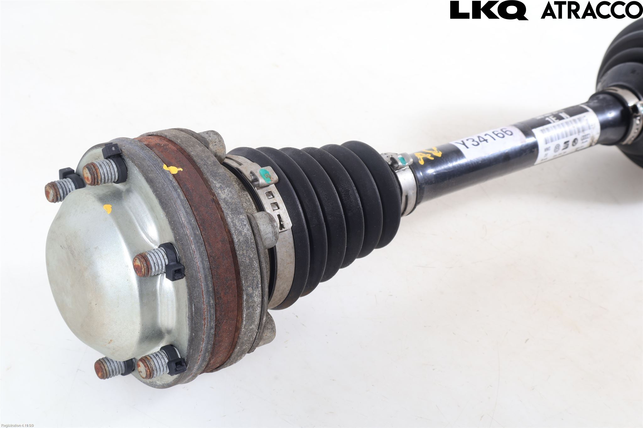 Volkswagen VW CADDY 11-15 Drivaxel Fram Vänster