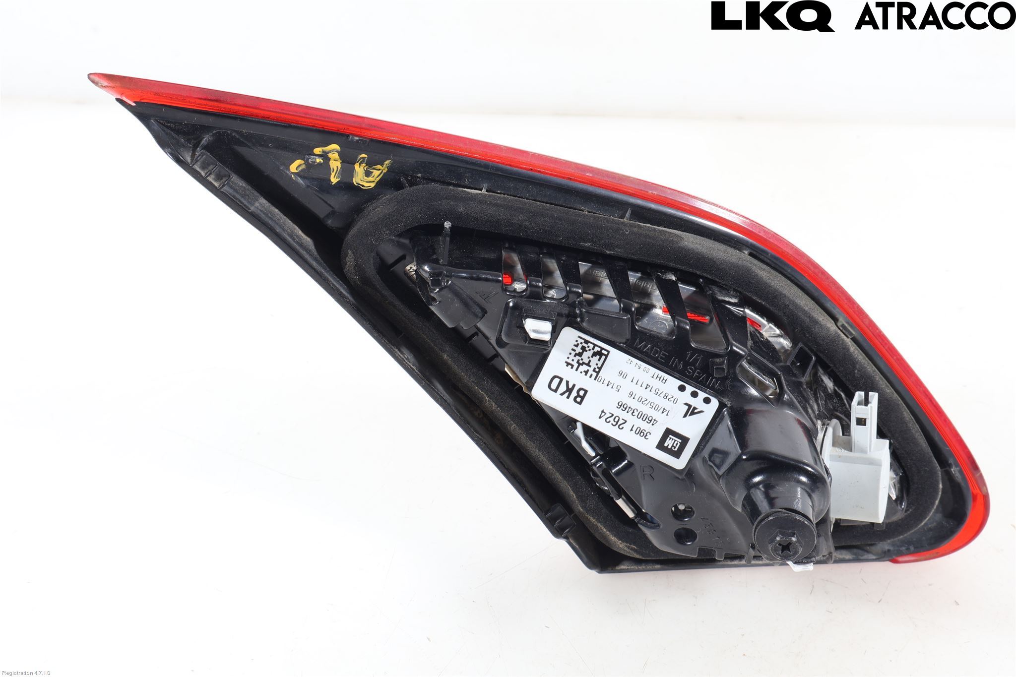 Opel CORSA E 15-19 Bakljus Lucka Hö