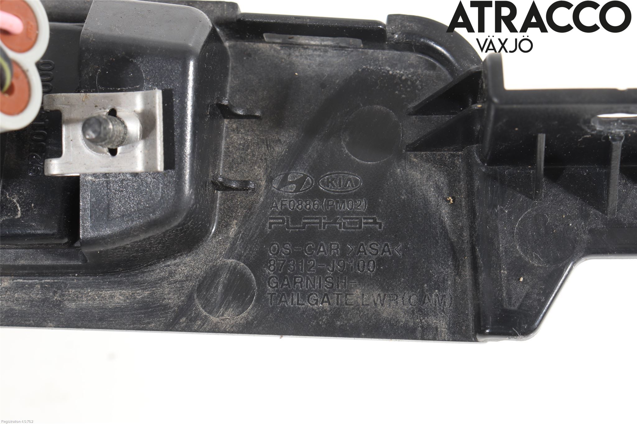 Hyundai KONA/ELECTRIC OS 18-23 Skylt Belysning Fäste