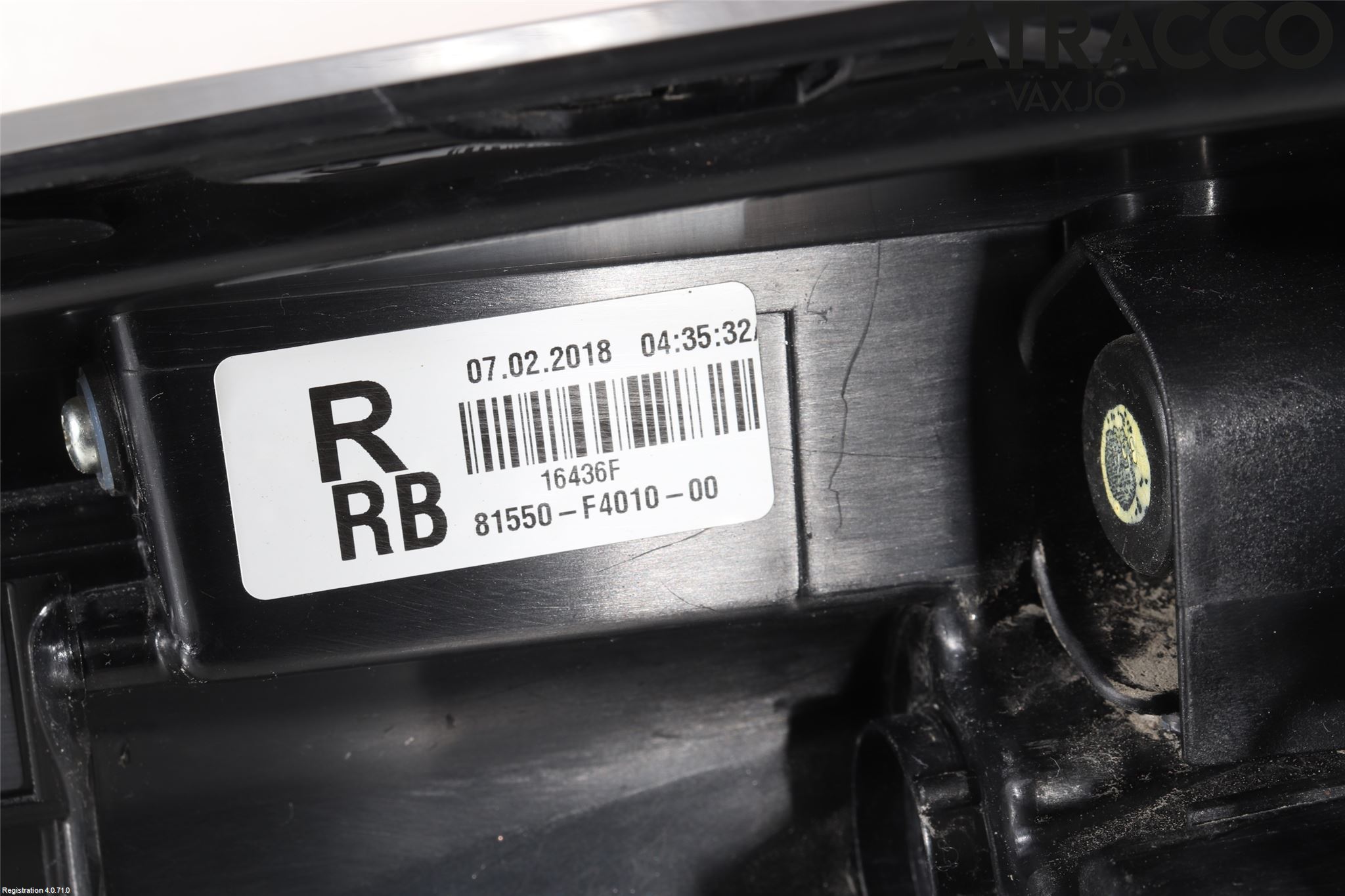 Toyota C-HR 16-23 Bakljus Höger