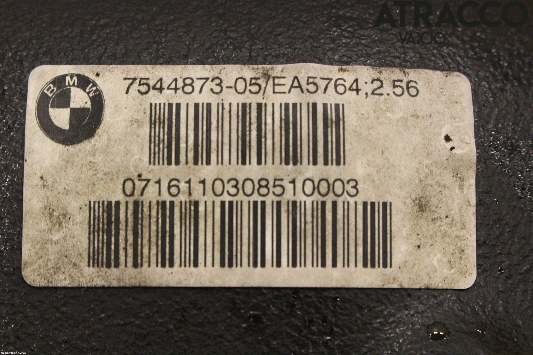 BMW 4 F32/F33/F82/F83 13-20 Bakväxel-Diff