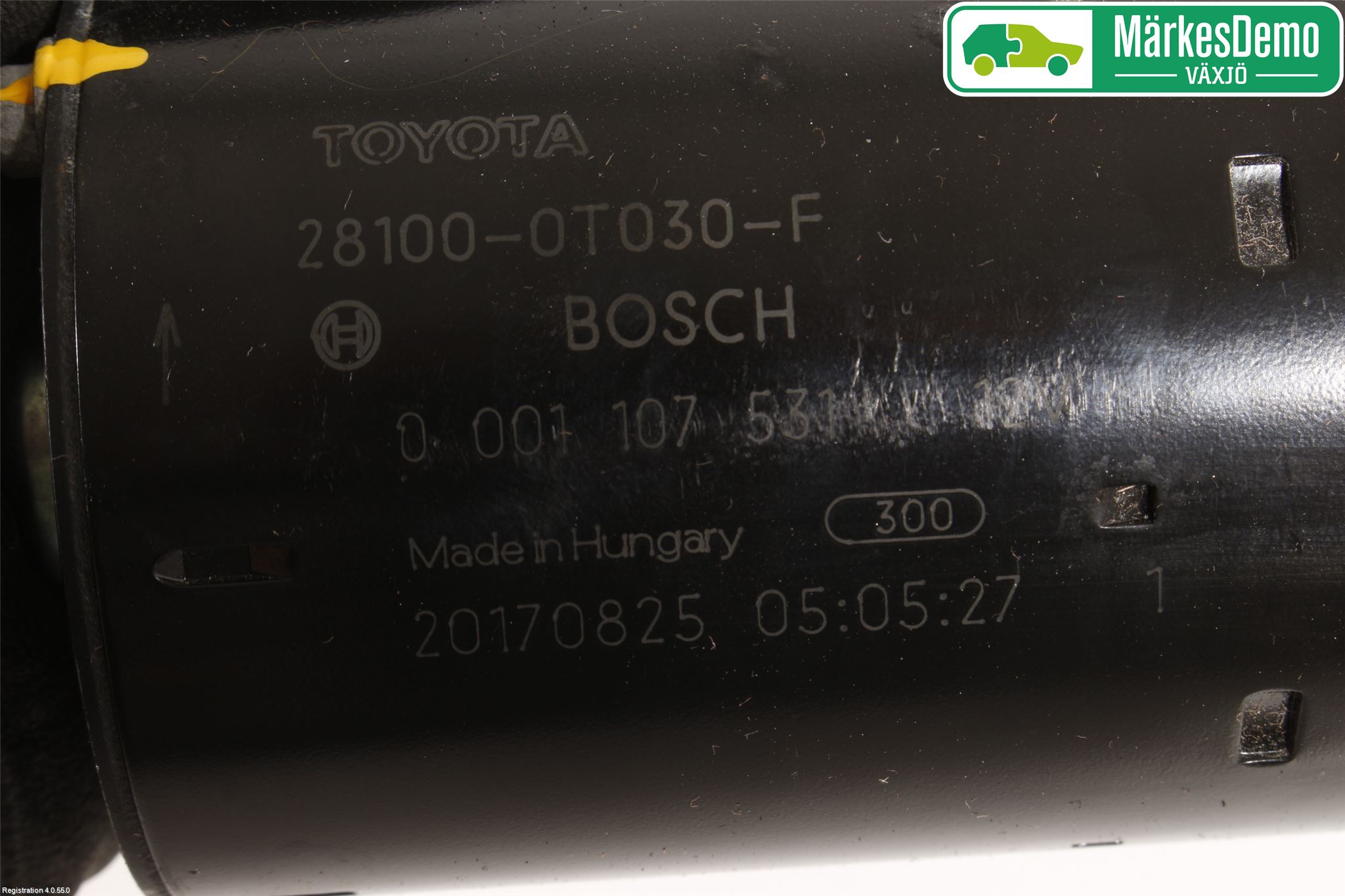 Toyota AVENSIS 16-18 Startmotor