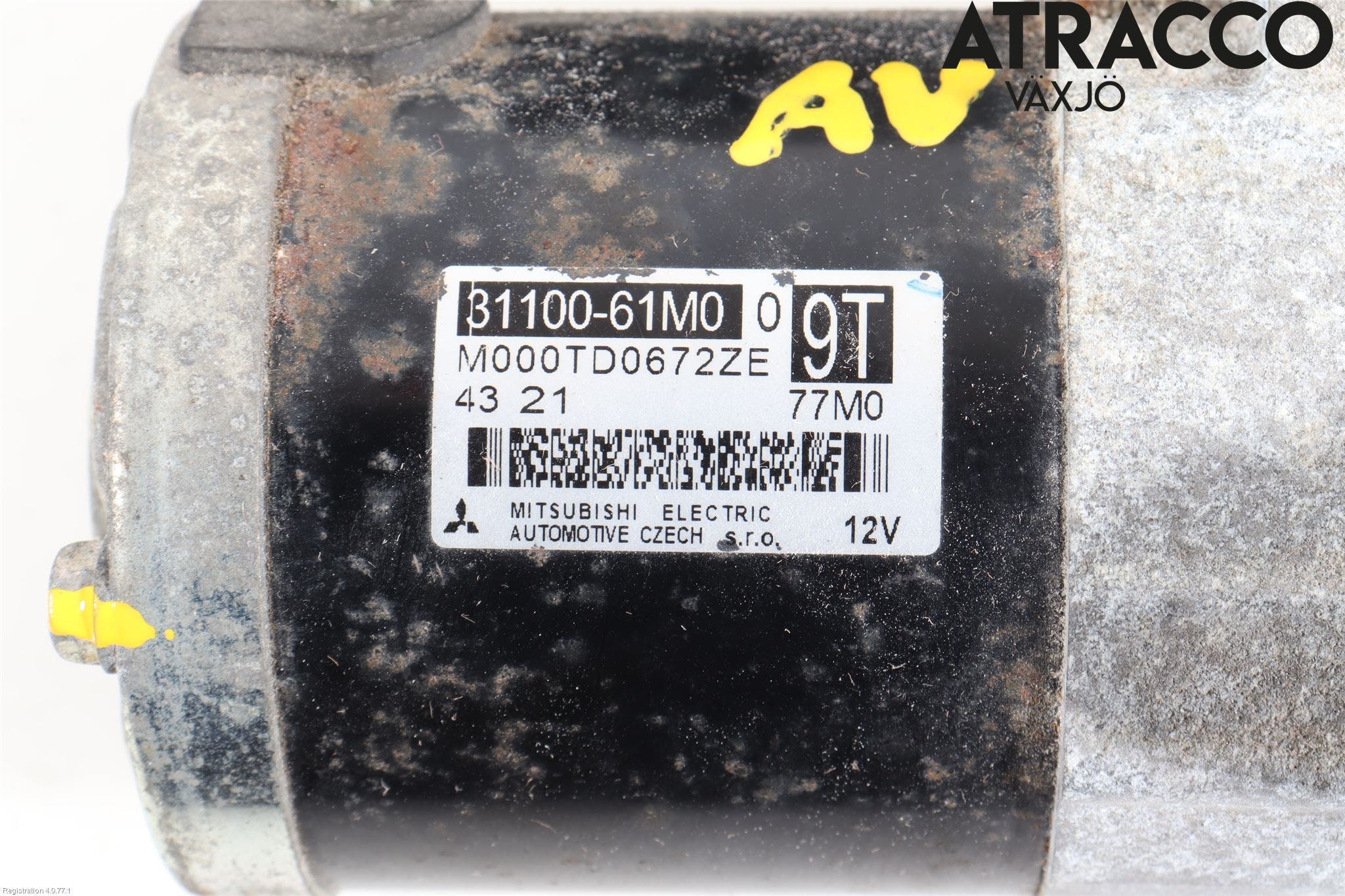 Suzuki SX4 S-CROSS 14-21 Startmotor