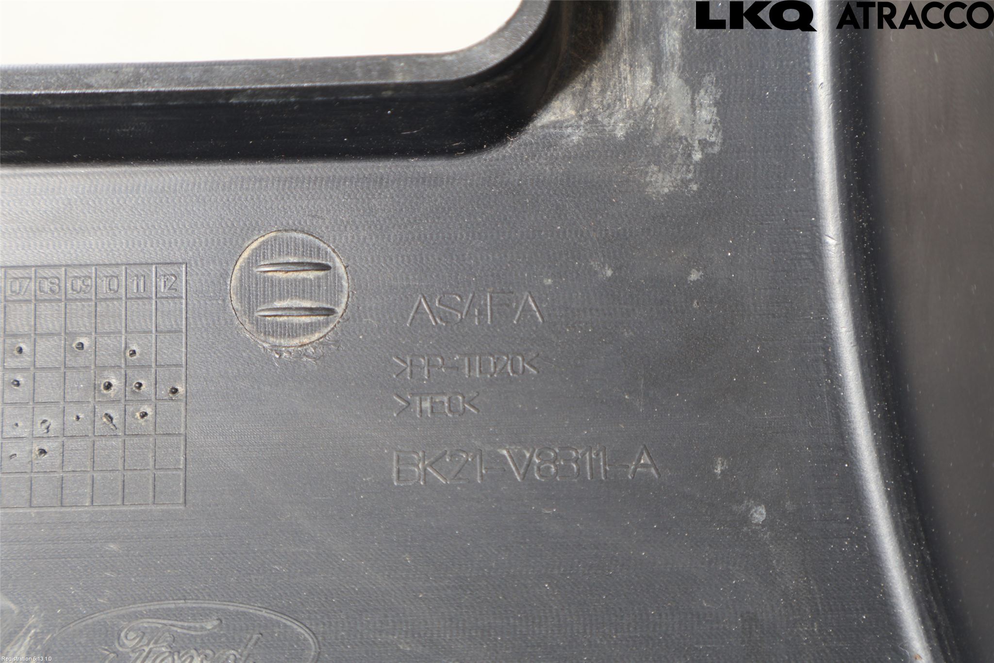 Ford TRANSIT SKÅP/BUSS 14-22 Deflektor Plåt-Plast Kylning