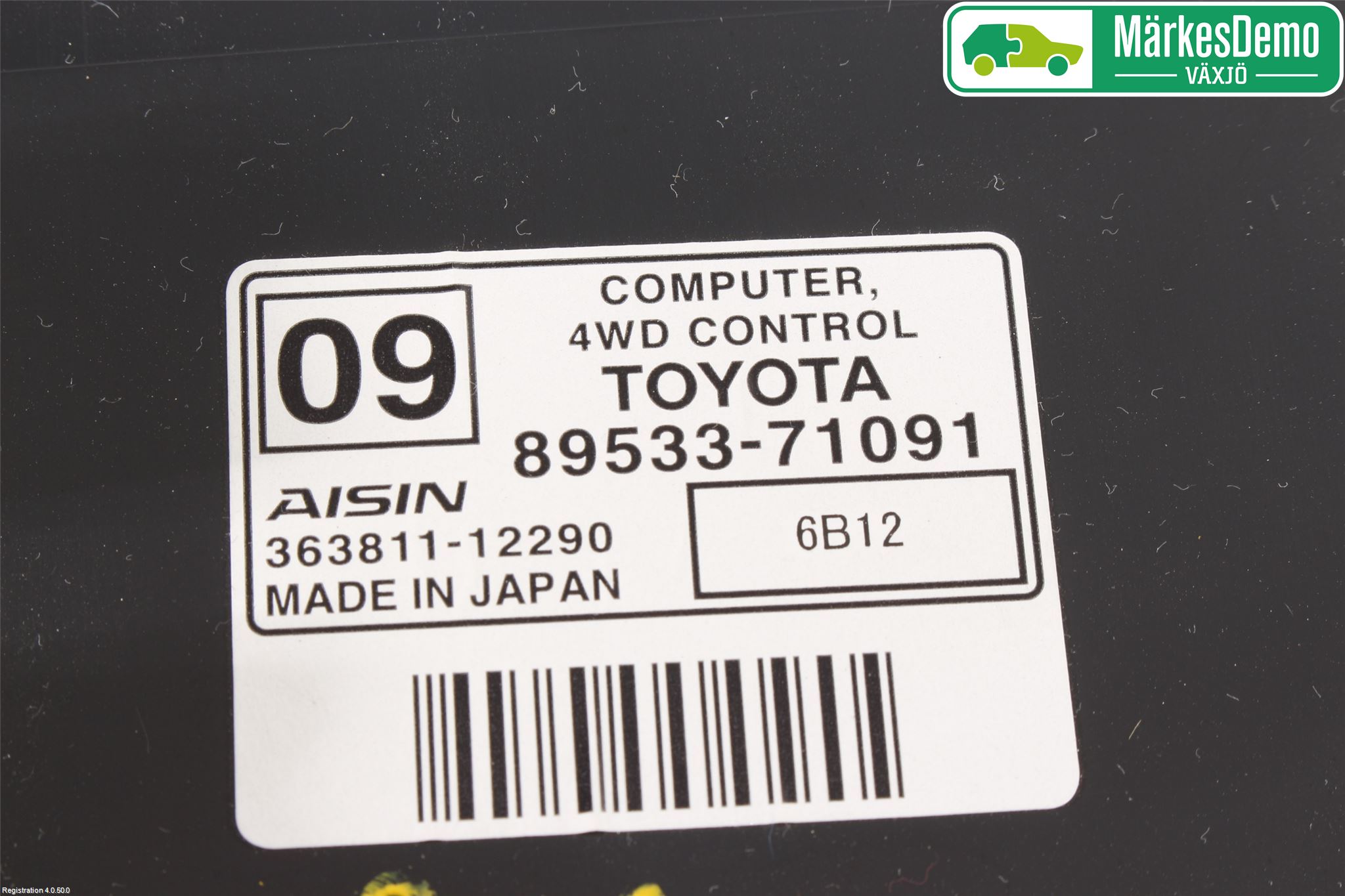 Toyota HILUX 16- Styrenhet Fyrhjulsdrift