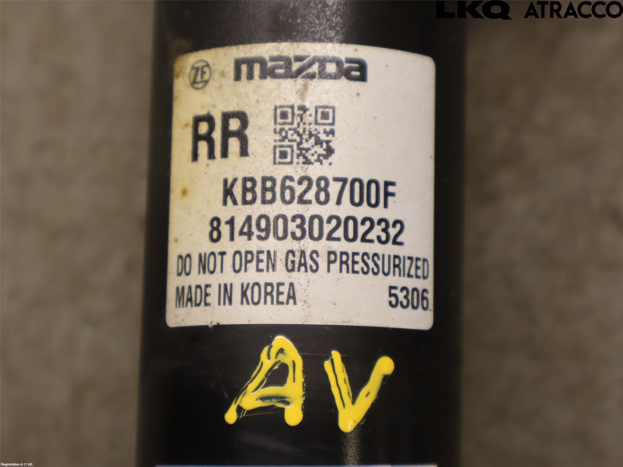 Mazda CX-60 22- Fjäderben Bak Vänster