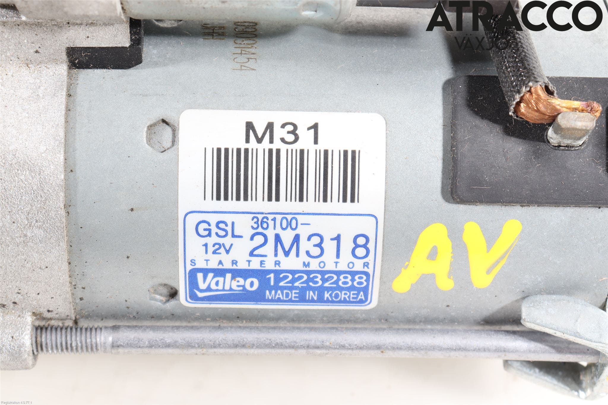 Hyundai TUCSON 05- Startmotor