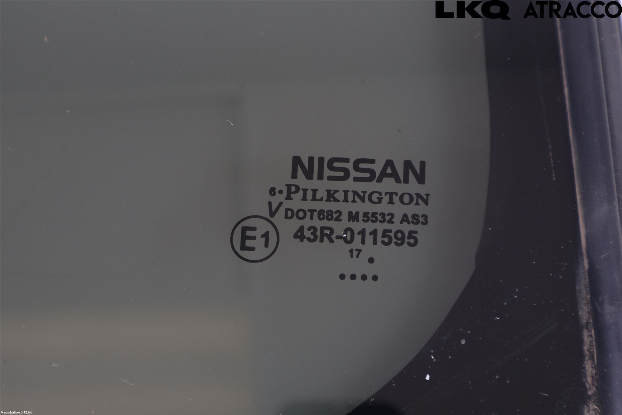 Nissan LEAF 18- Dörruta Bak Lilla Vä