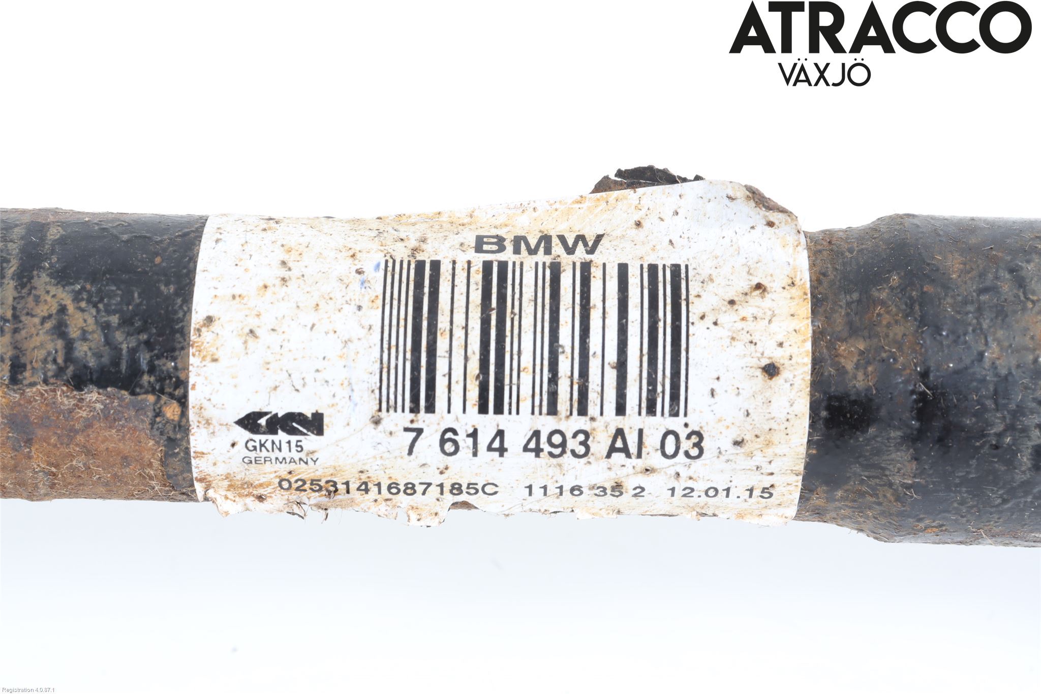 BMW X4 F26 14-18 Drivaxel Bak Vänster