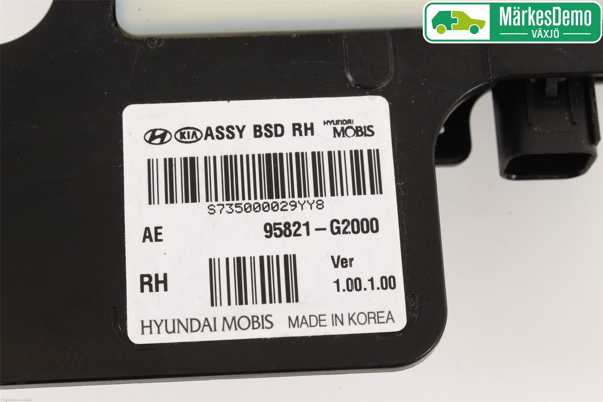 Hyundai IONIQ AE 17-22 Sensor Aktivt Kollisionsskydd