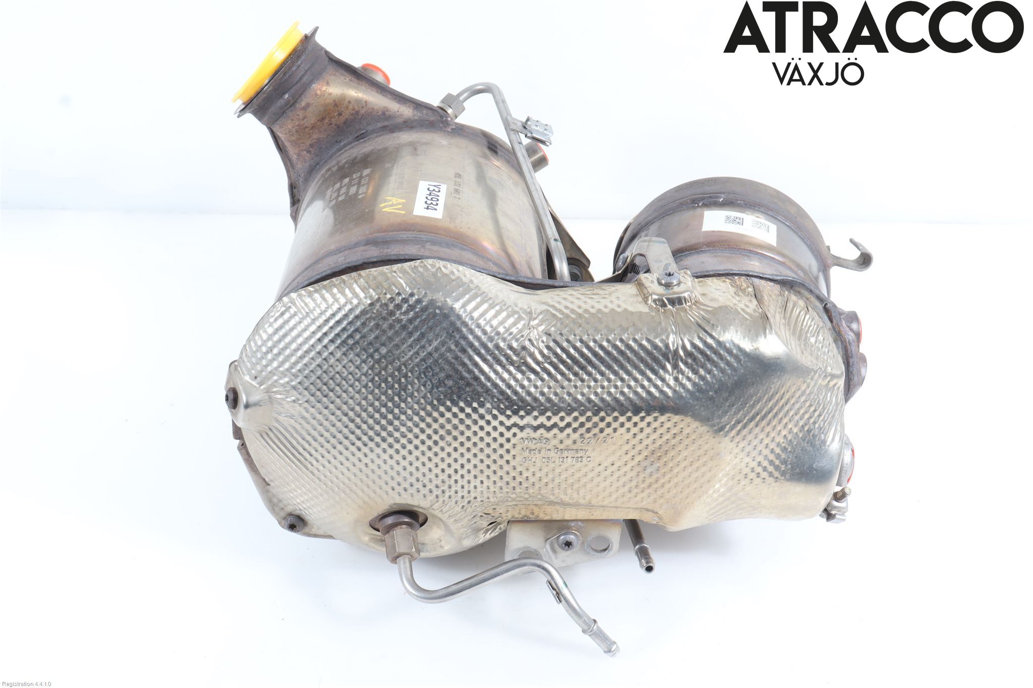 Volkswagen VW CADDY 21- Avgas Partikelfilter